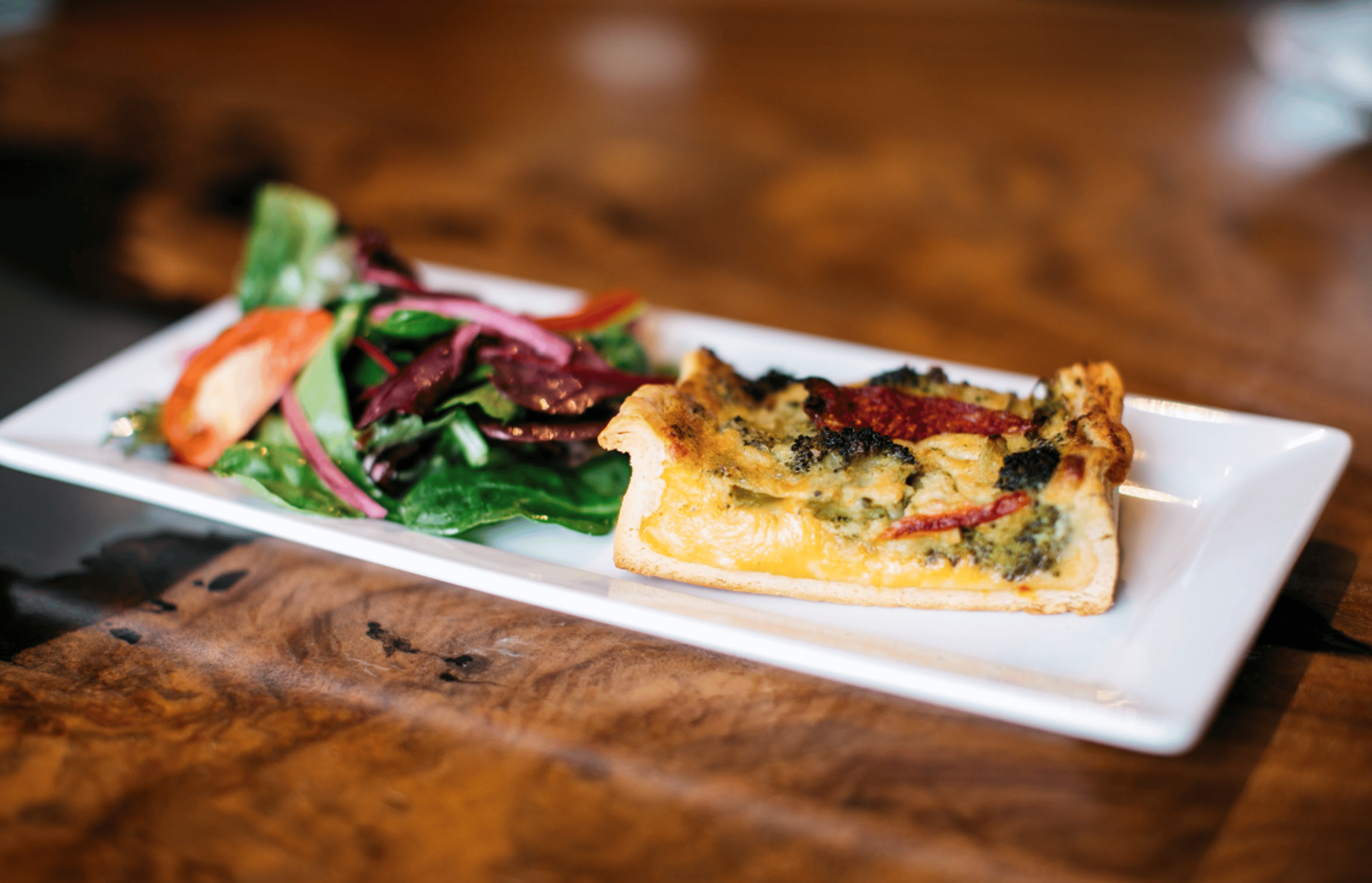 Spinach, Tomato & Feta.