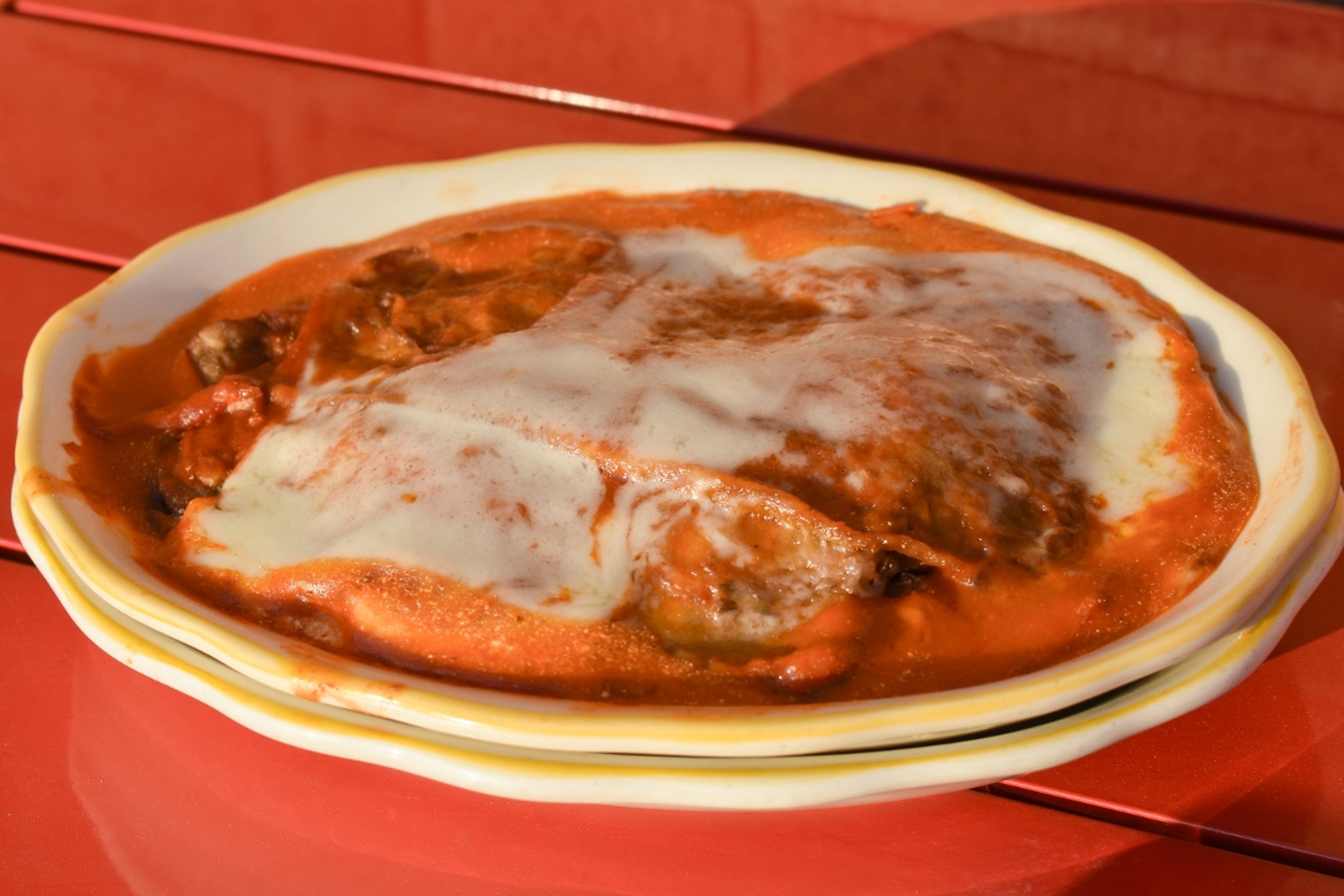 Eggplant Parm Platter.