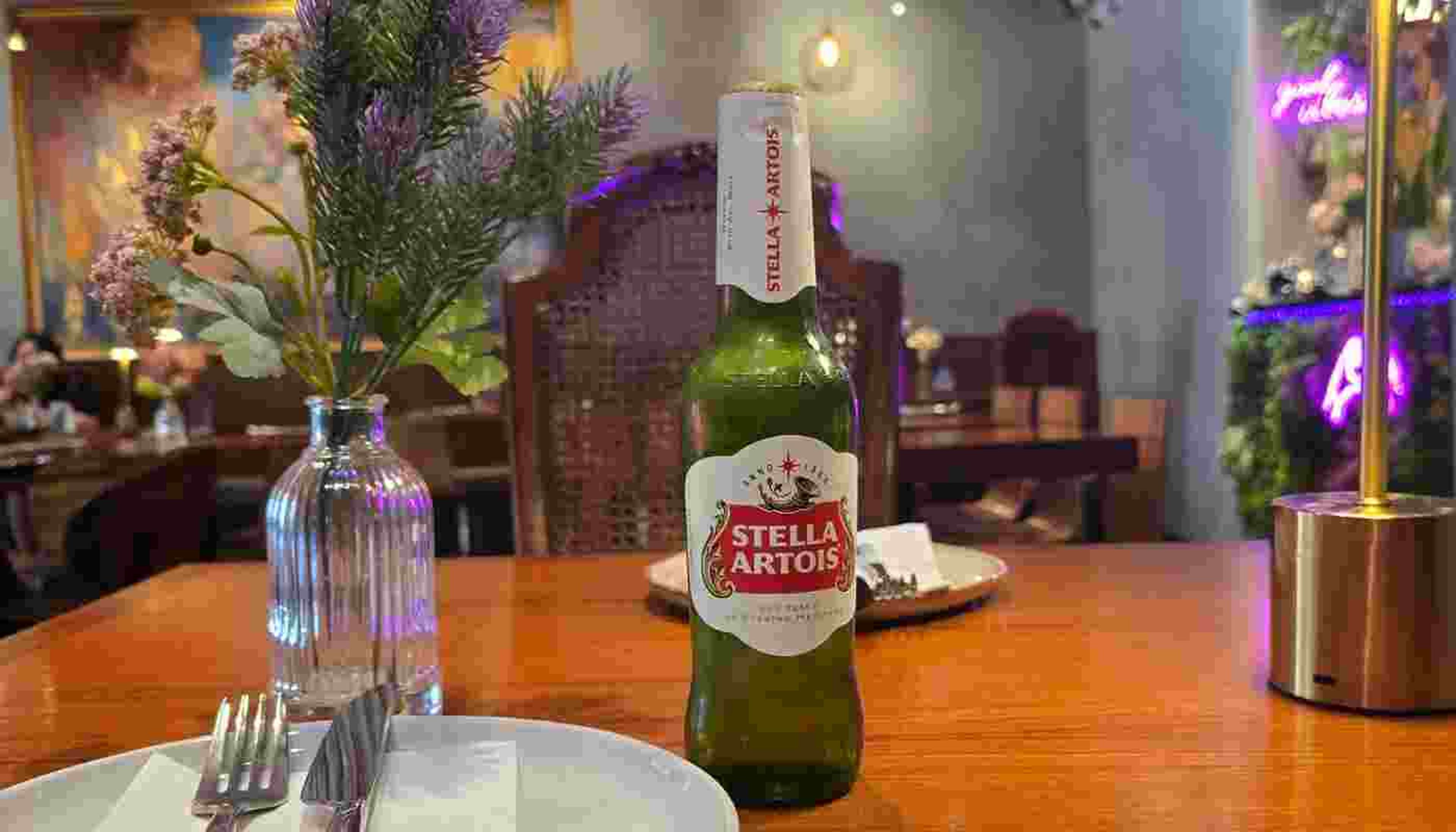 Stella Artois.