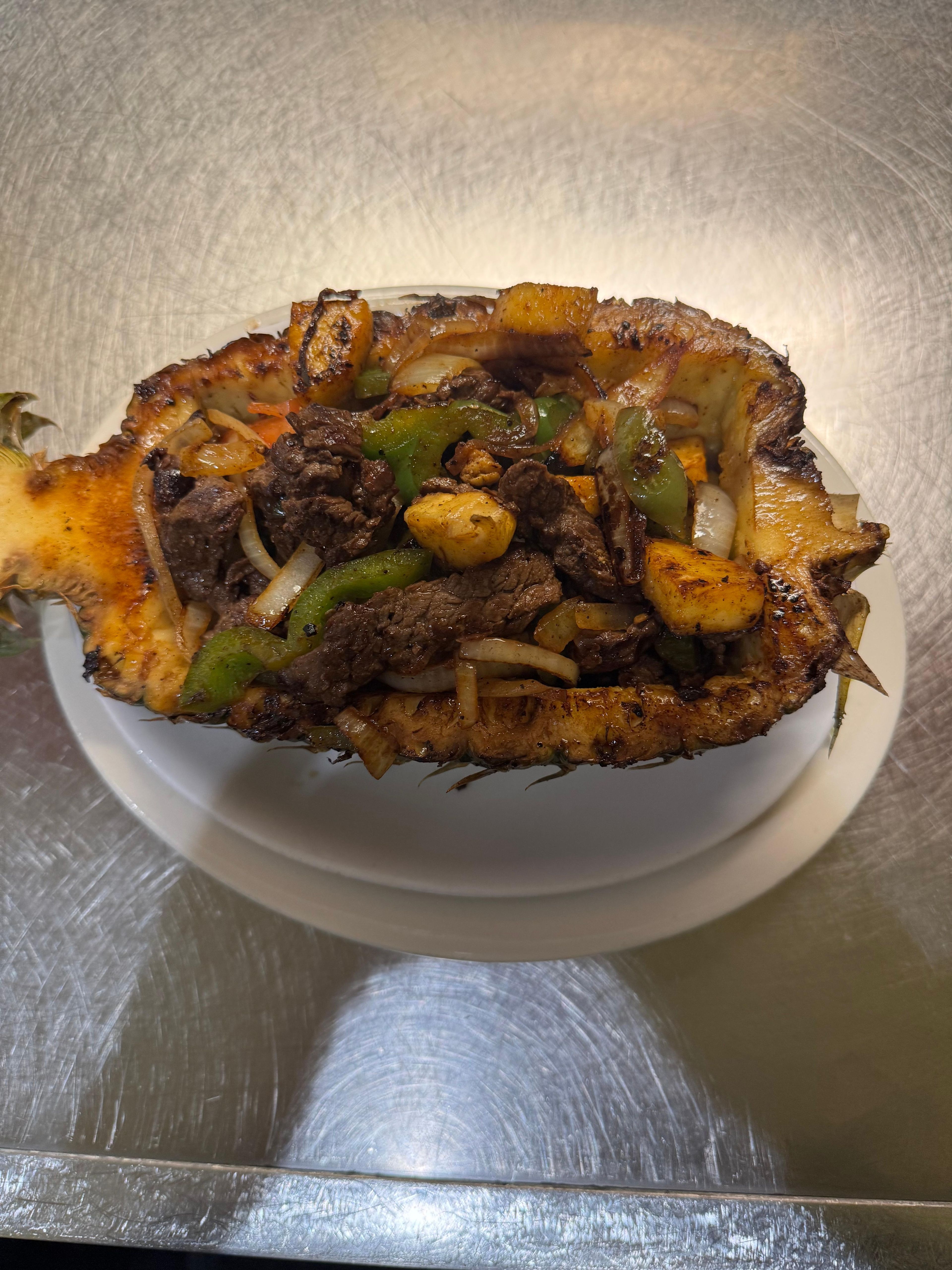 Pineapple Fajitas.