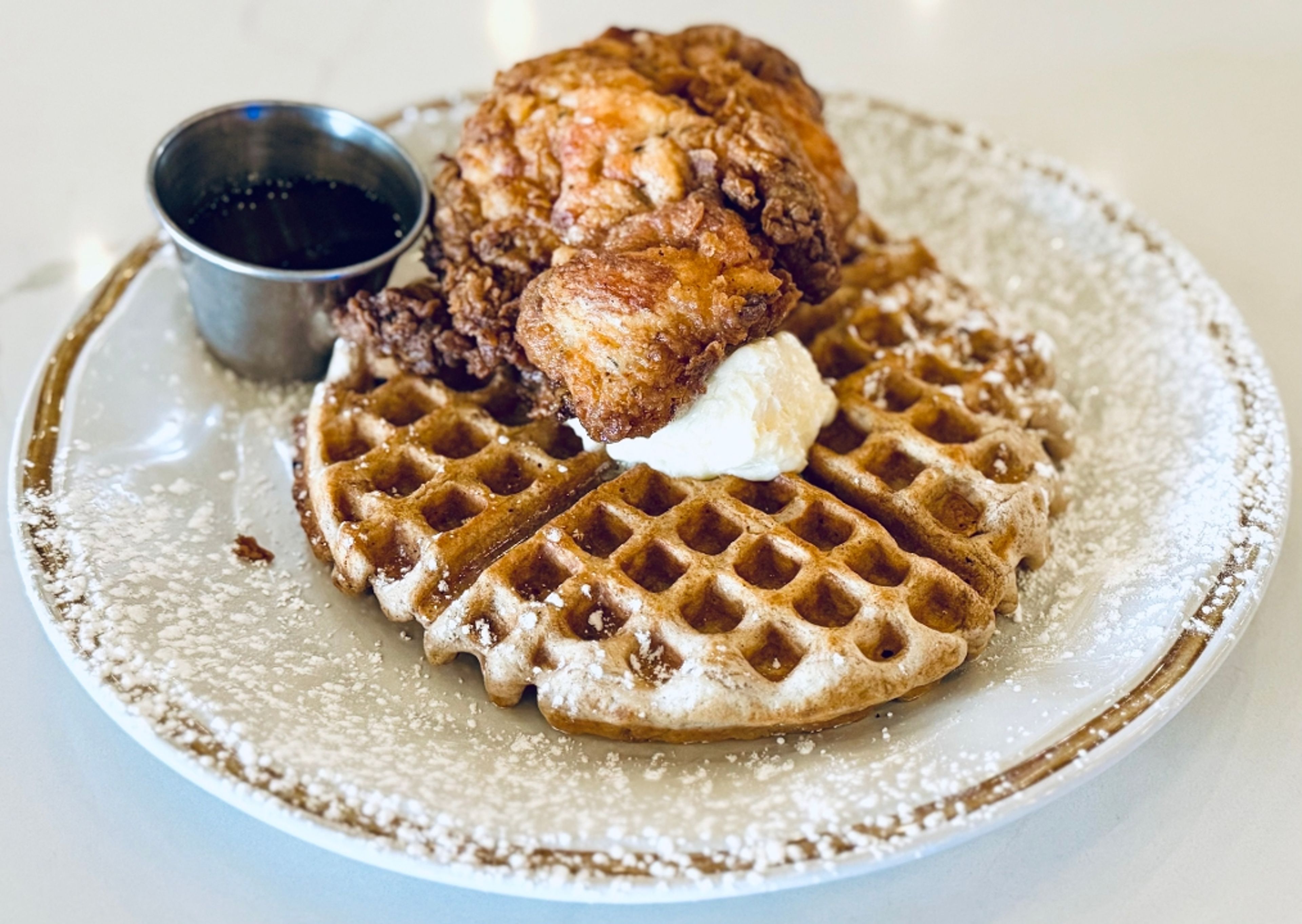 Chicken & Waffles.