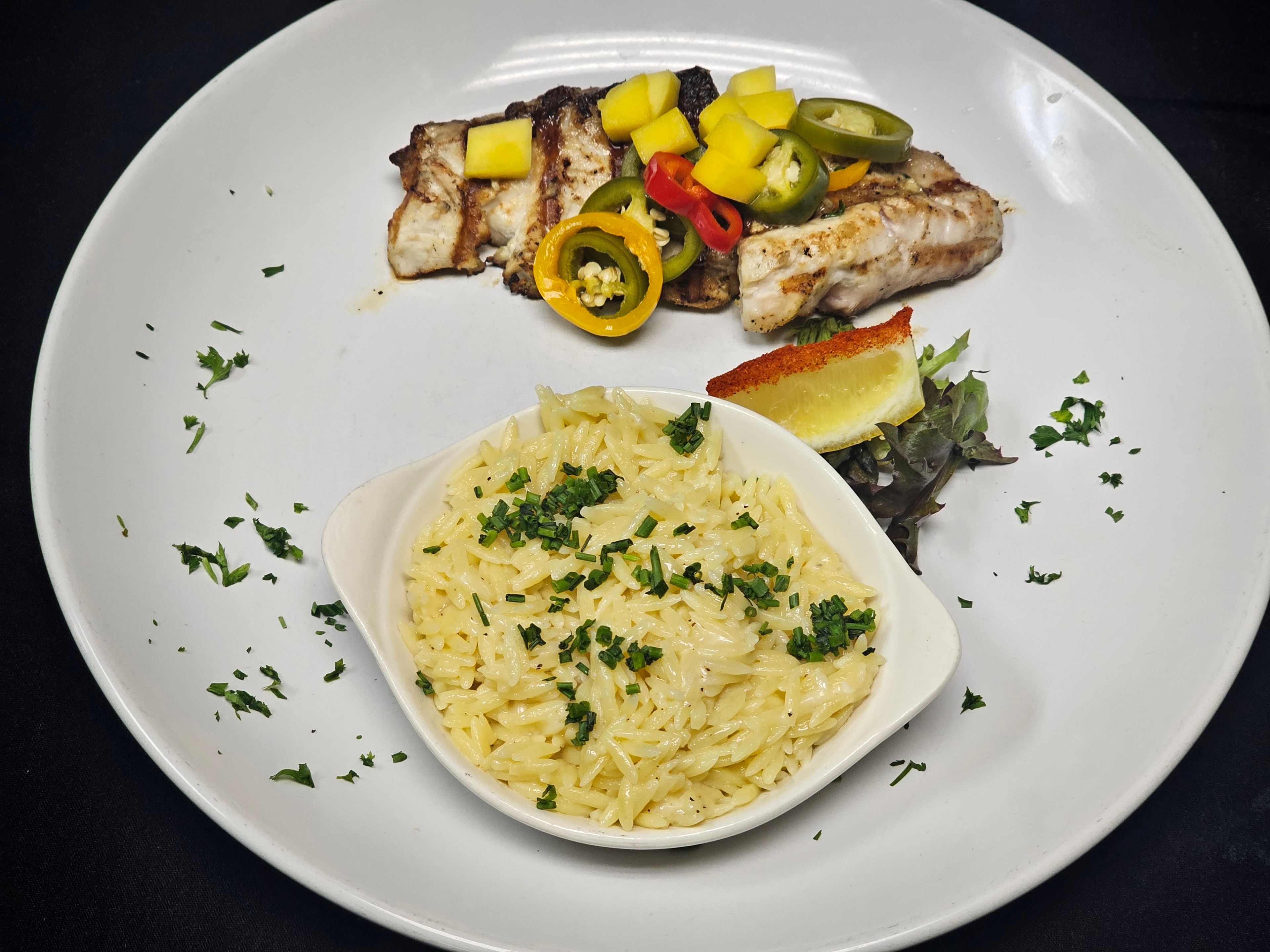 Sweet and Spicy Pepper Mahi.