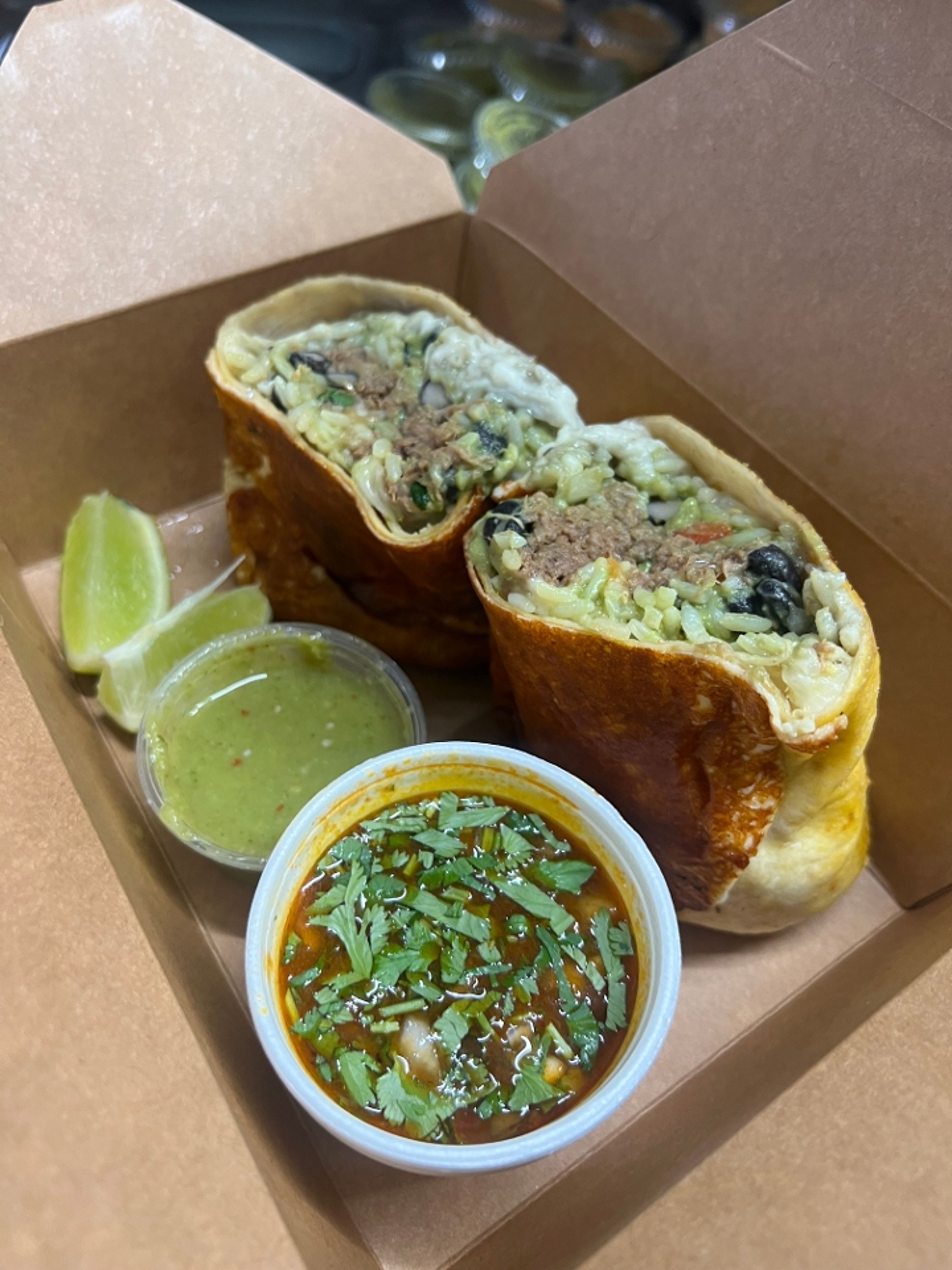 Bulgogi Beef Birria Burrito.