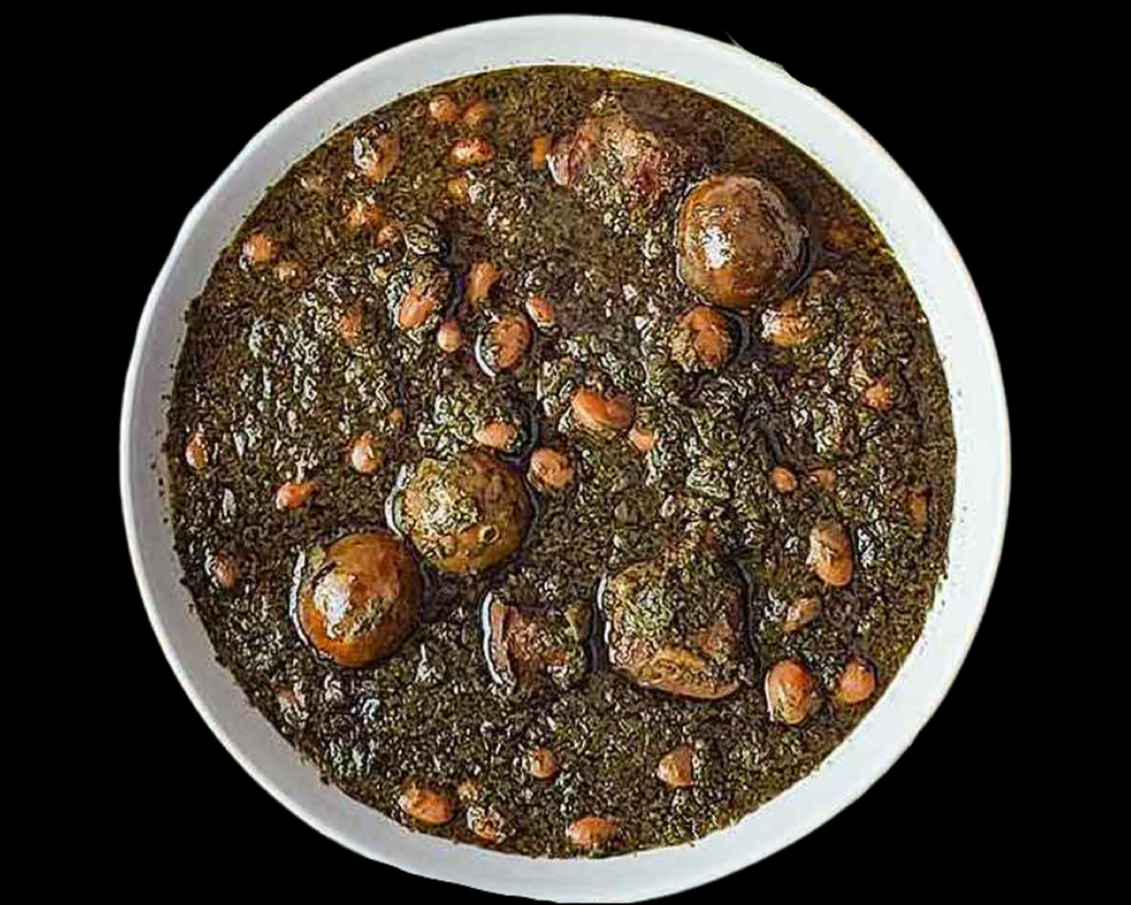 Side-Ghormeh Sabzi Stew  (قرمه سبزی).