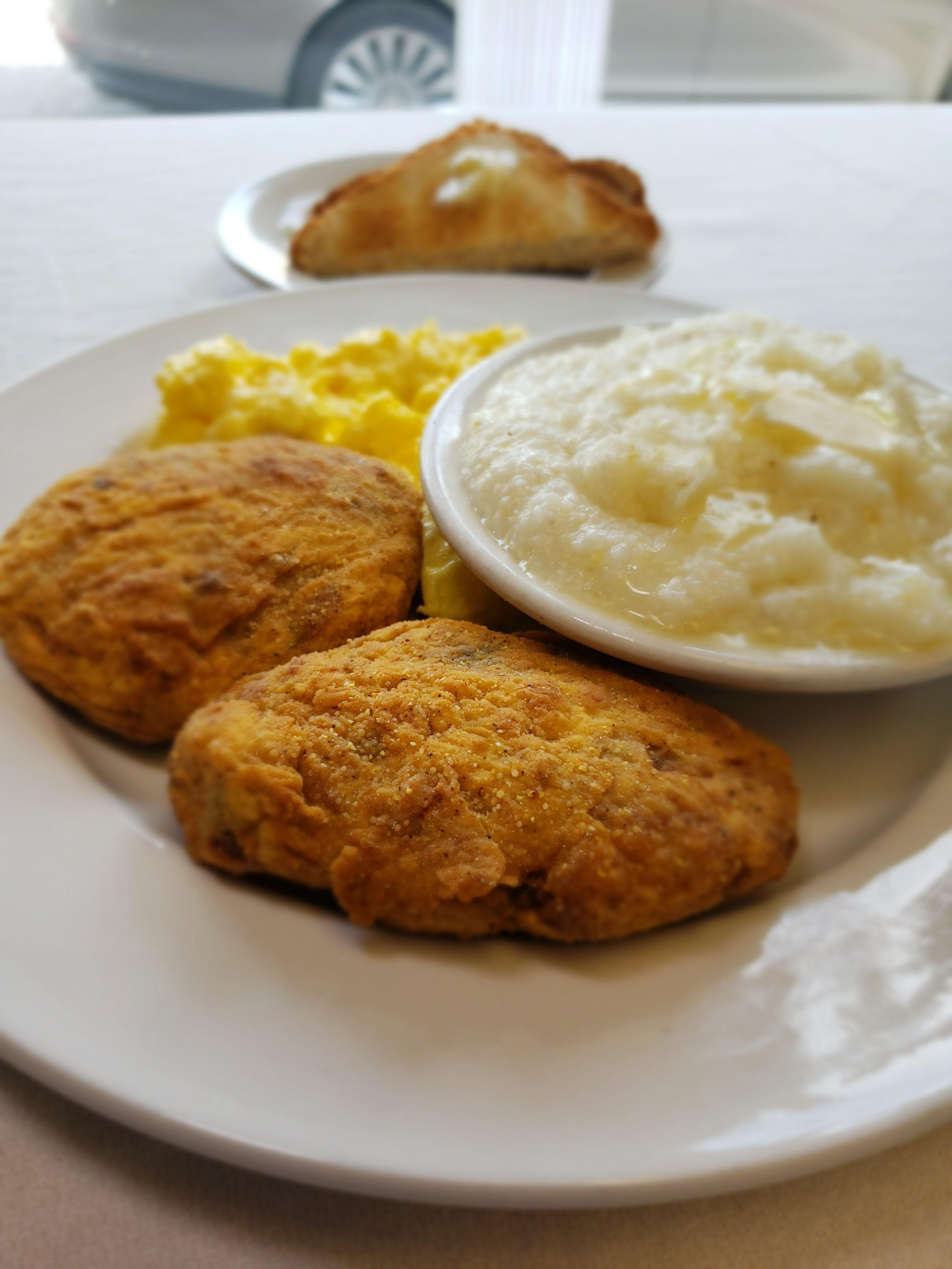 Fried Salmon Croquettes.