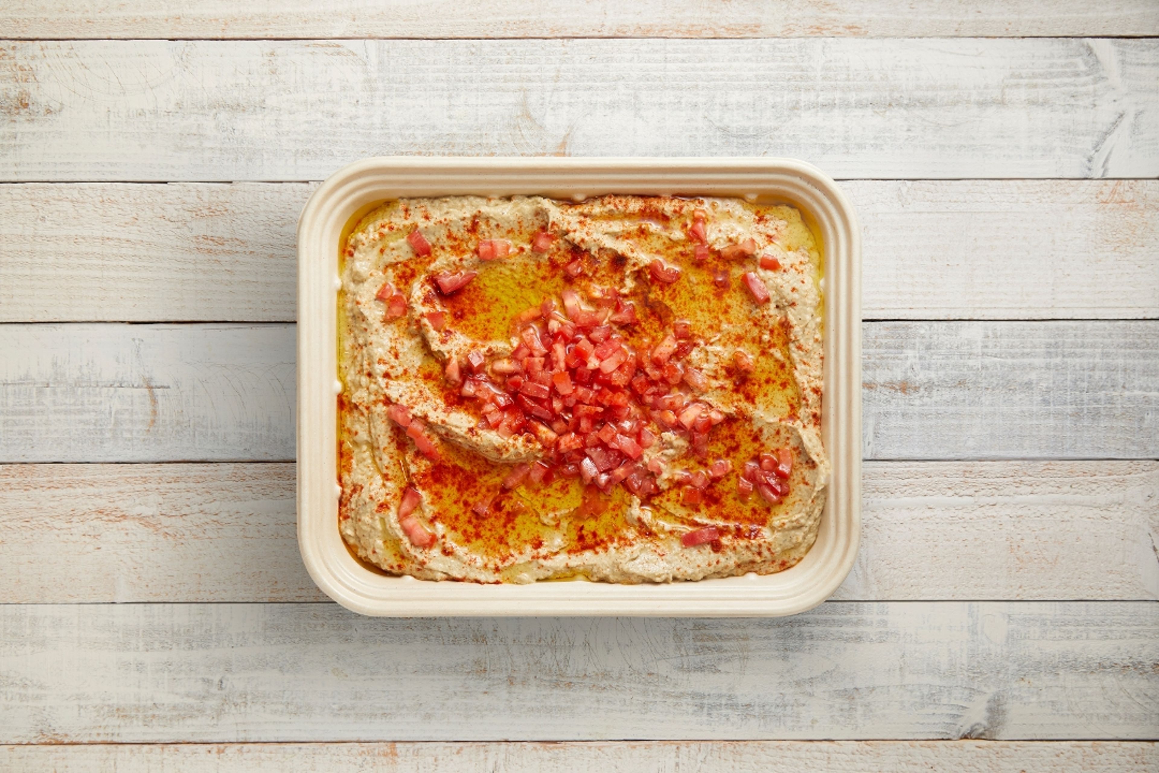 Baba Ganoush with Fresh Pita.