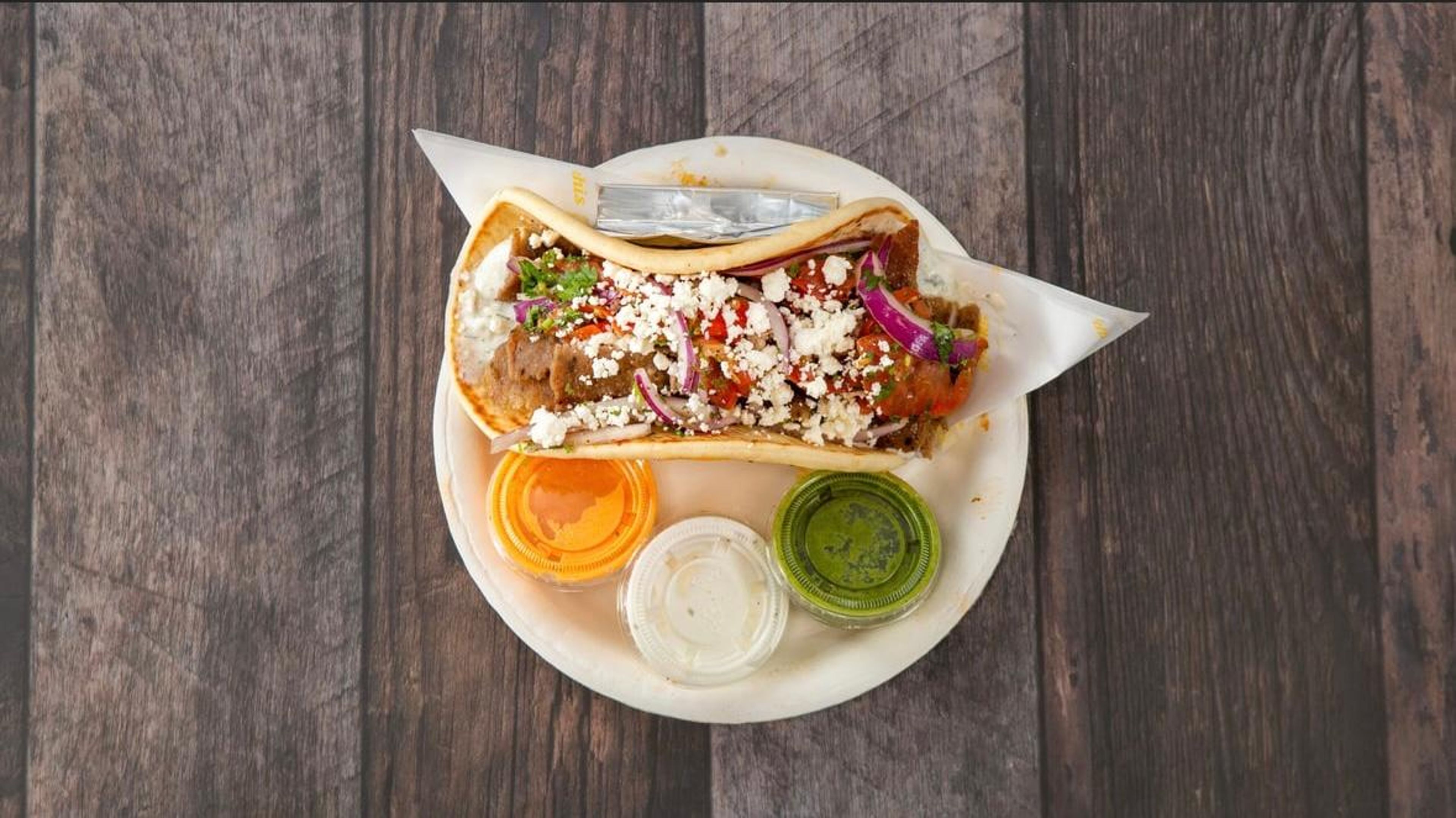 Classic Gyro Wrap.