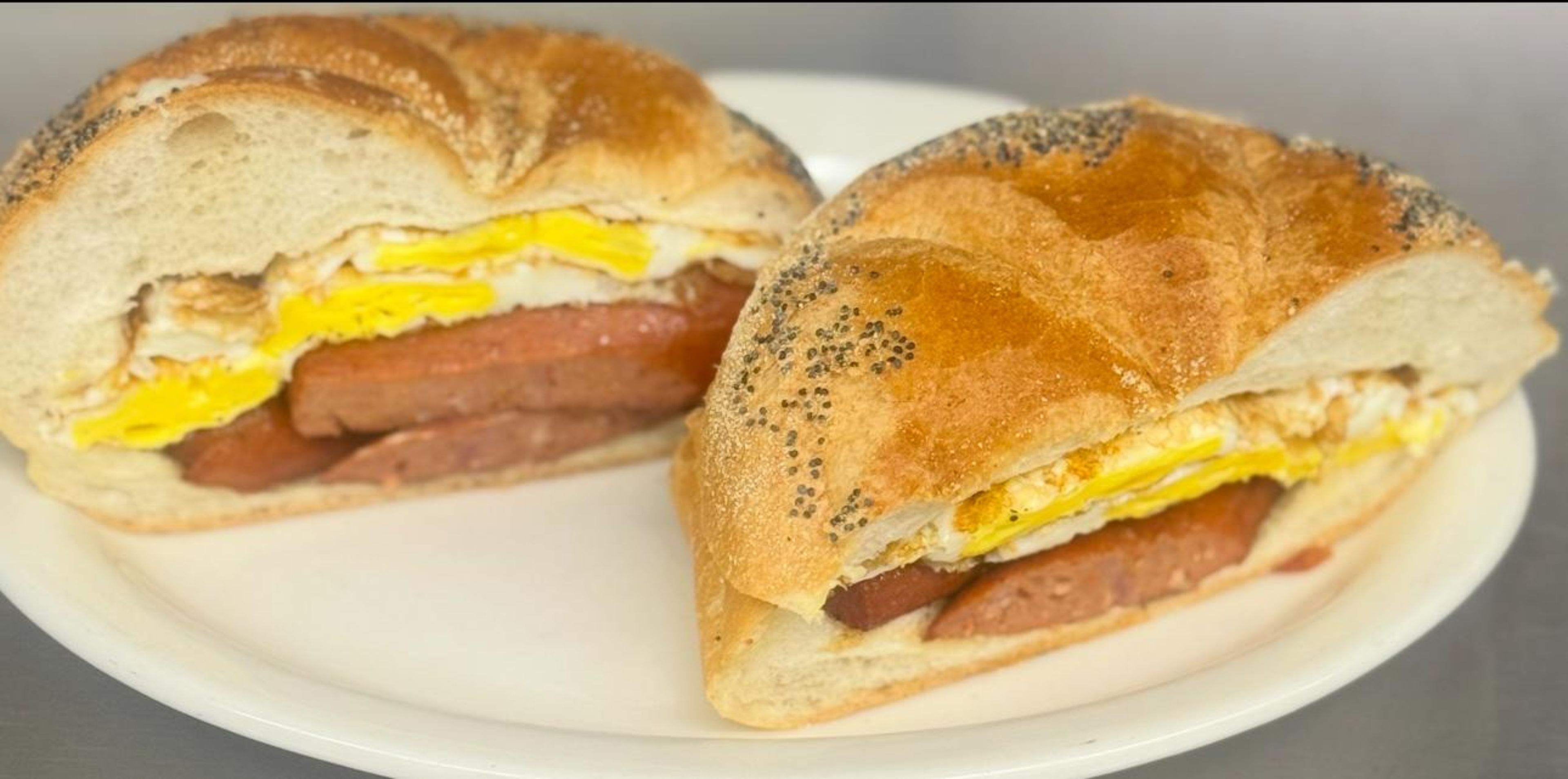 Red Hot & Egg Hard Roll.