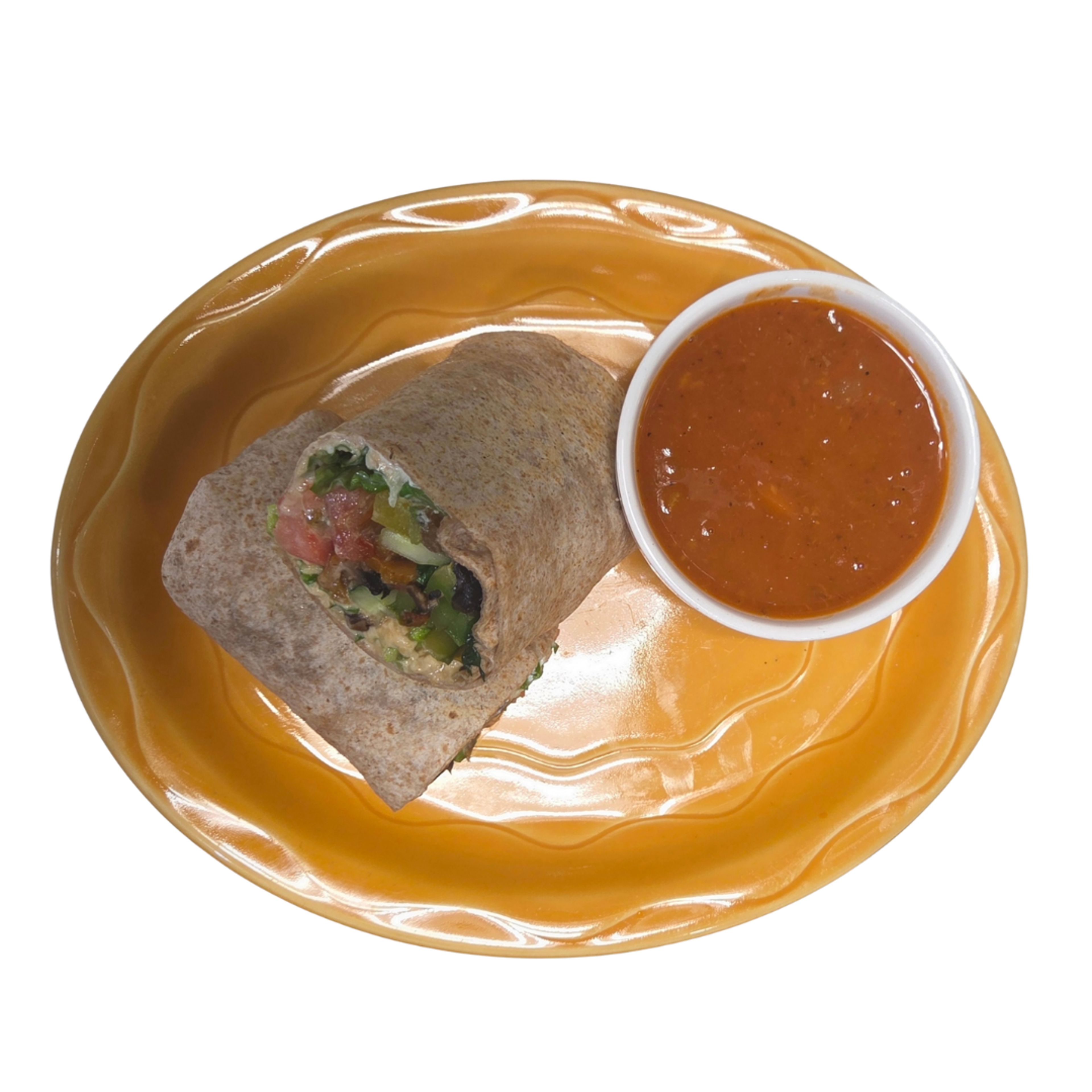 Grilled Vegetables Wrap.