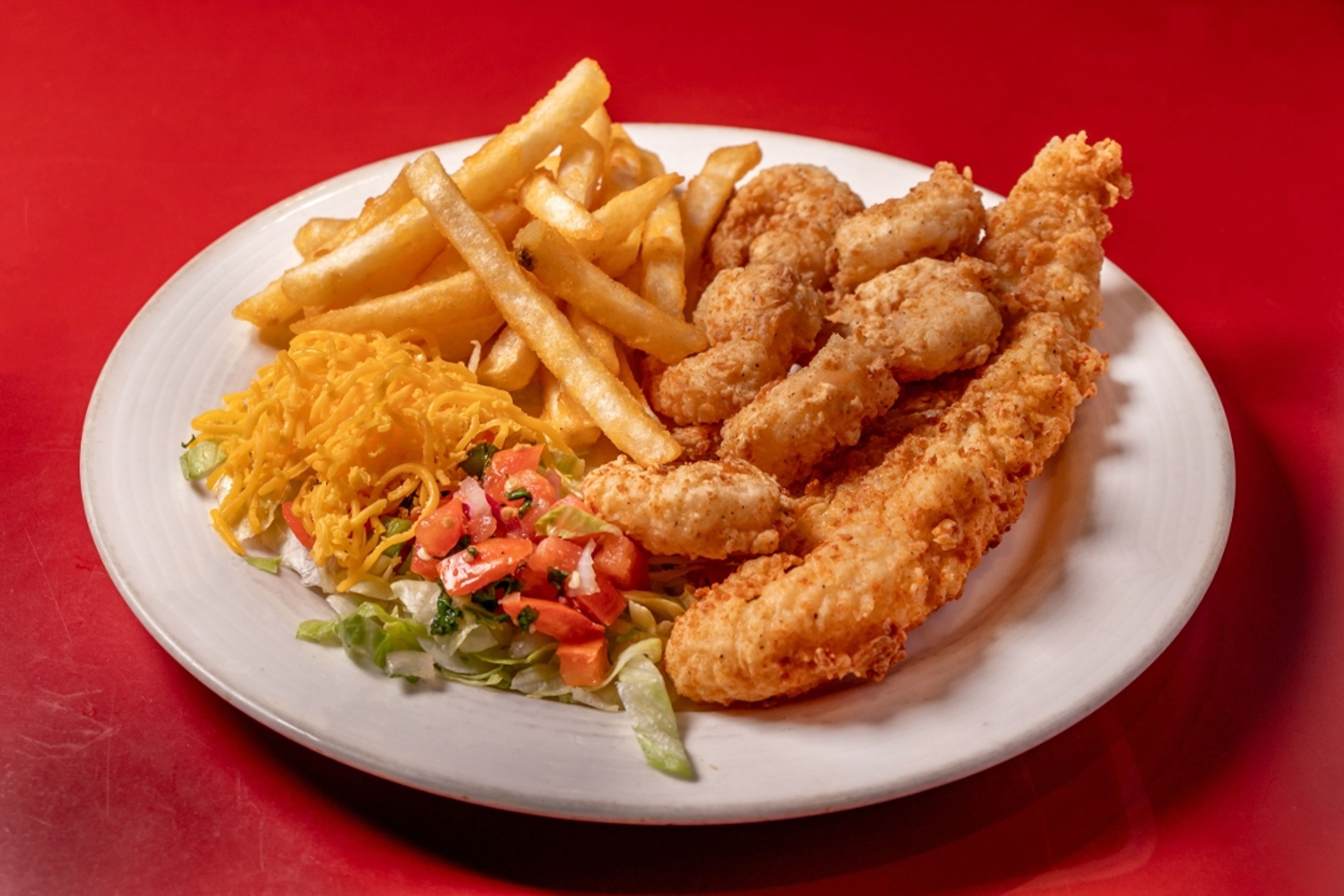 Fried Seafood Platter.