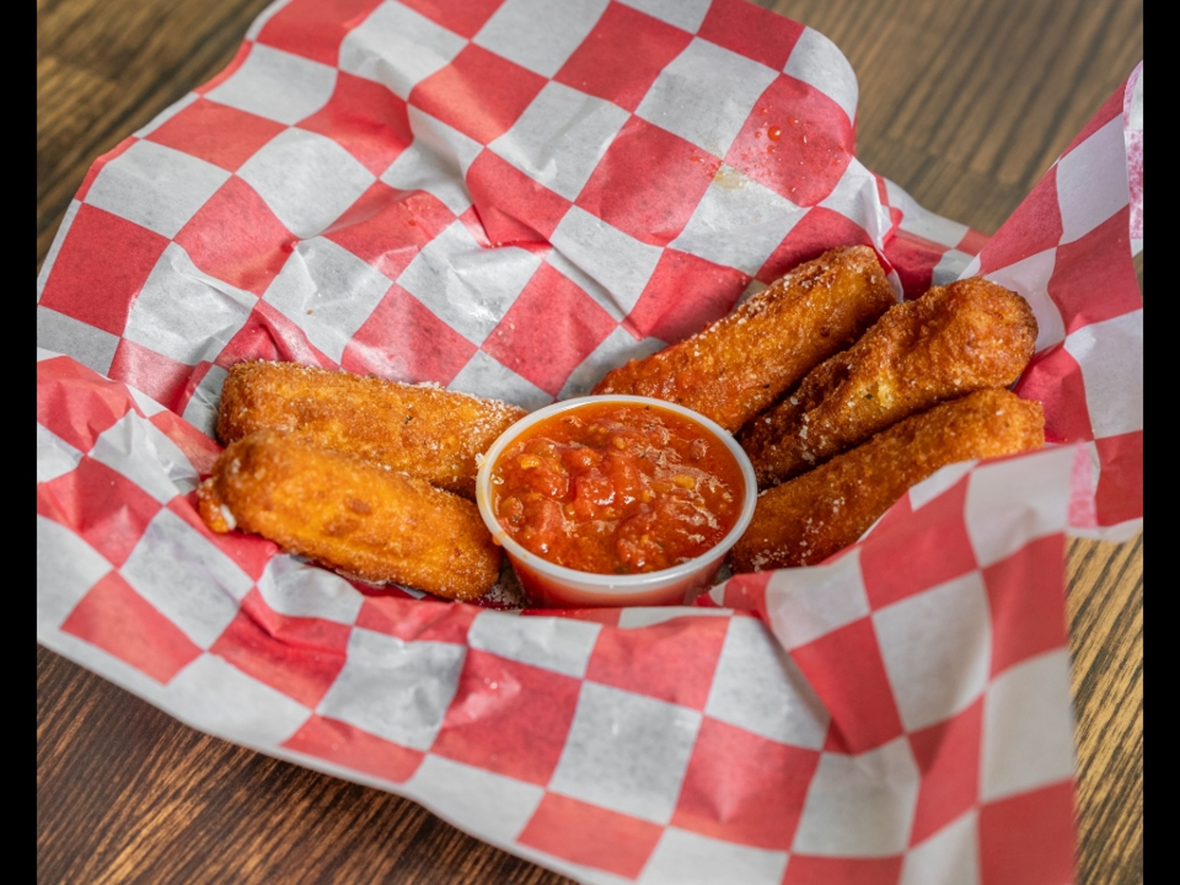 Mozzarella Sticks.