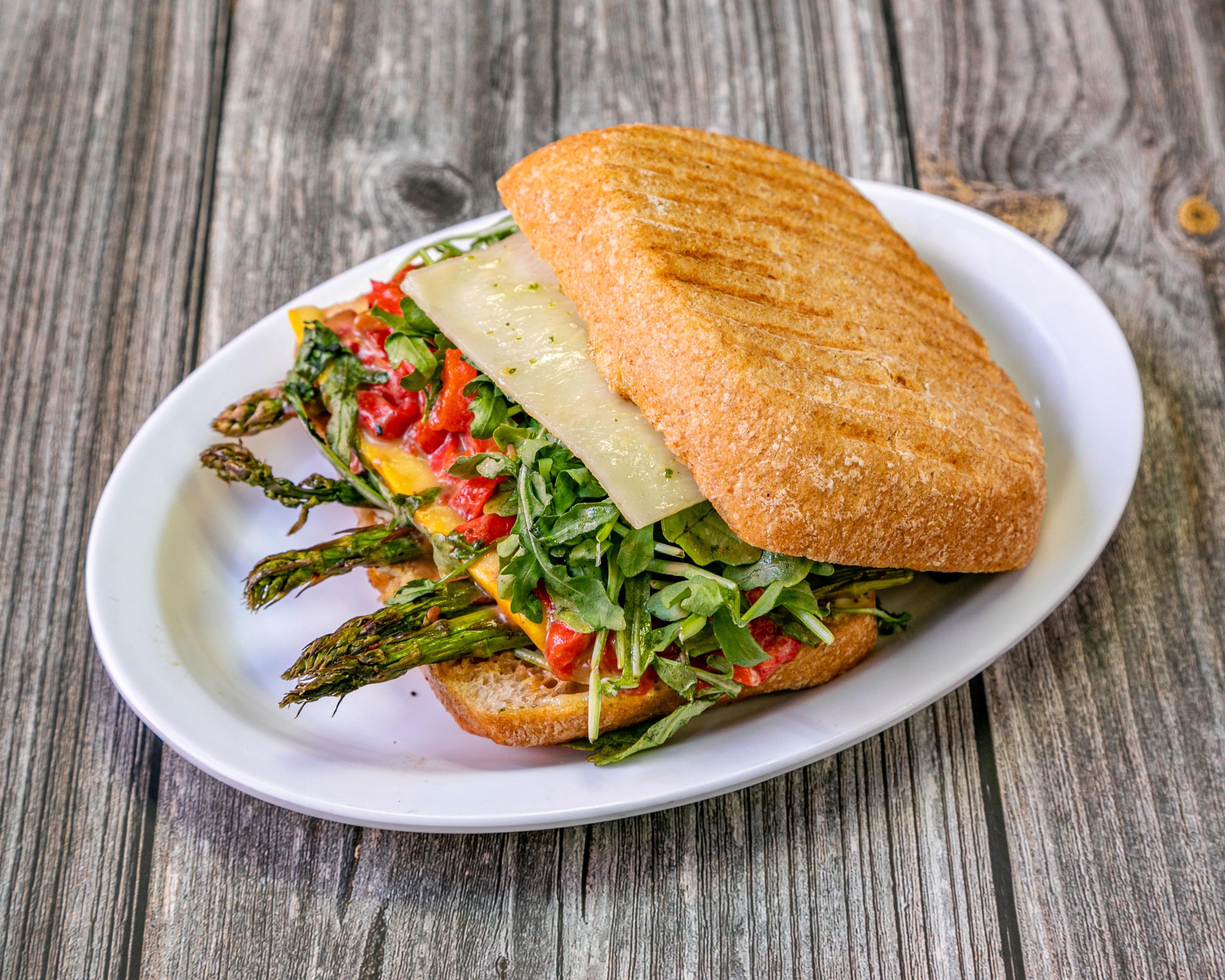 Roasted Veggie Panini.