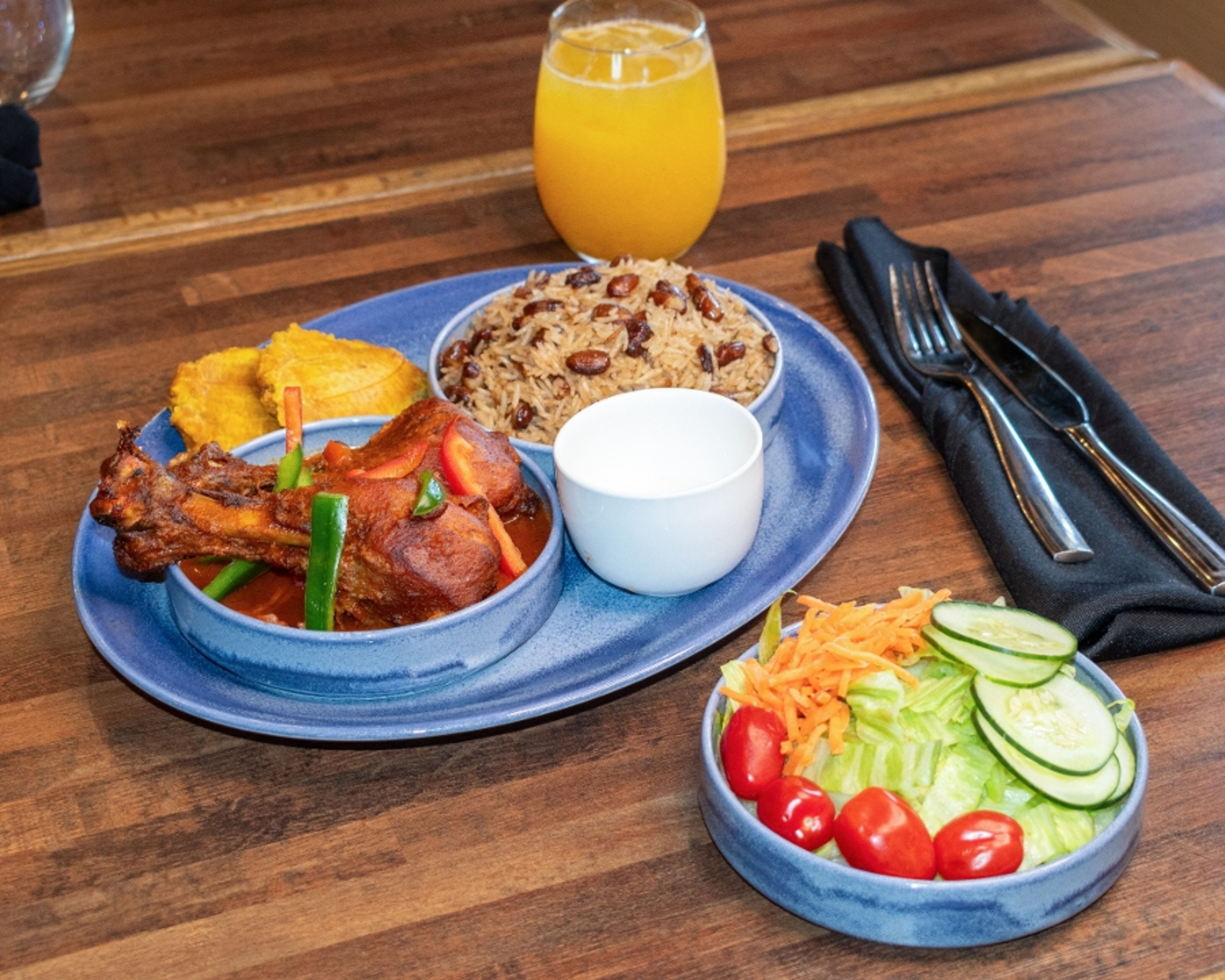 Caribbean Rice and Beans.