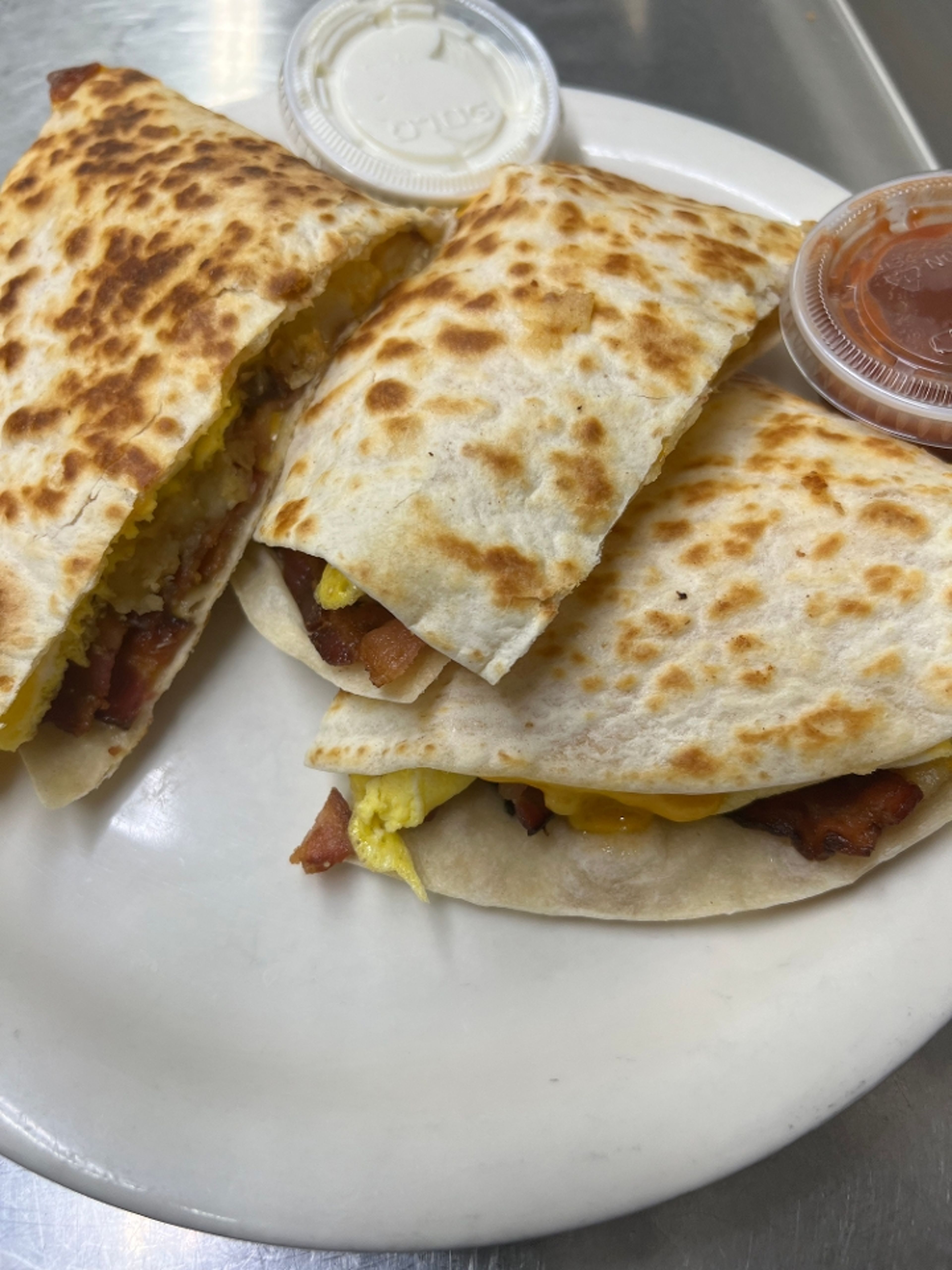Breakfast Quesadilla.