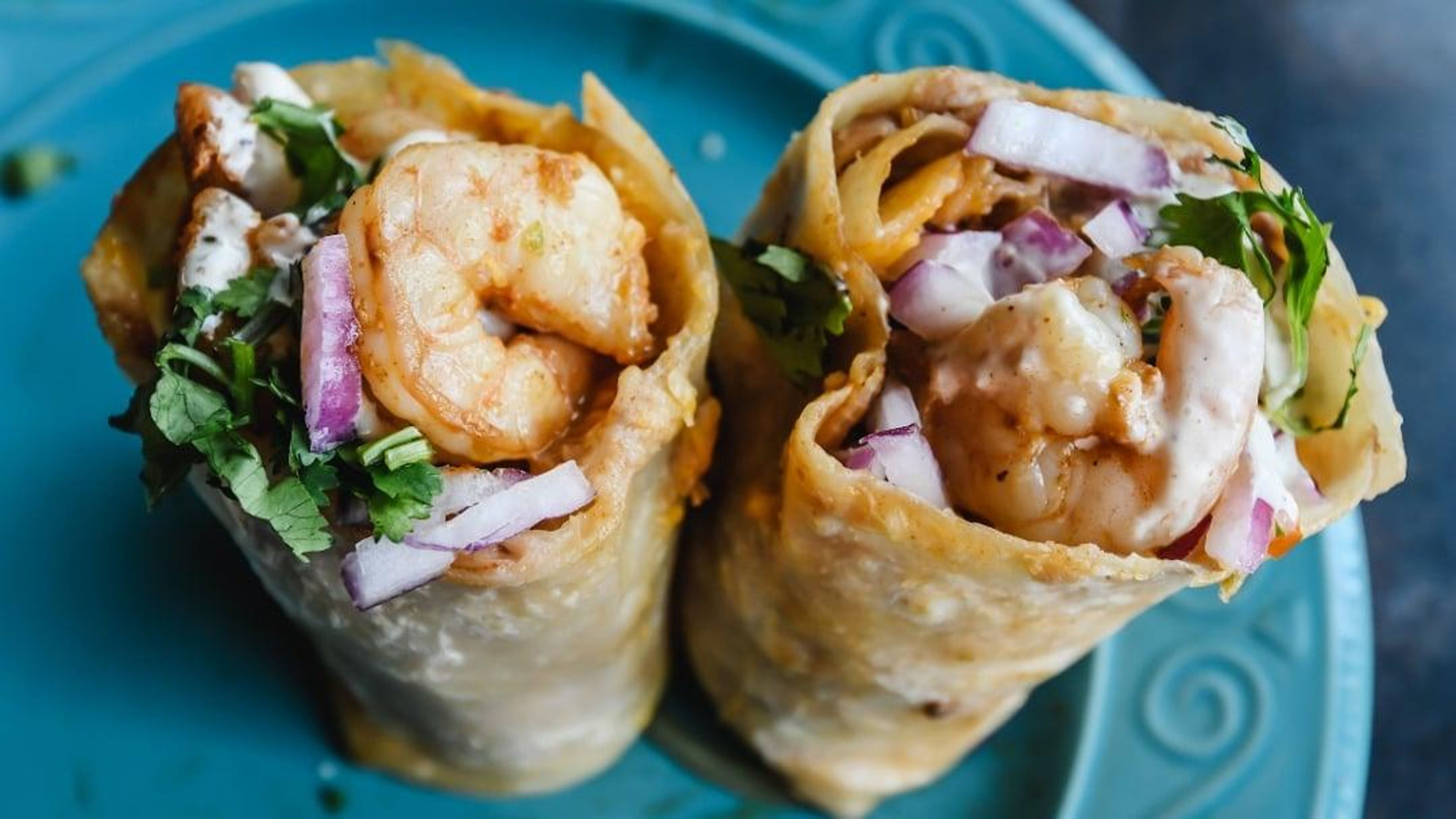 Shrimp Burrito.