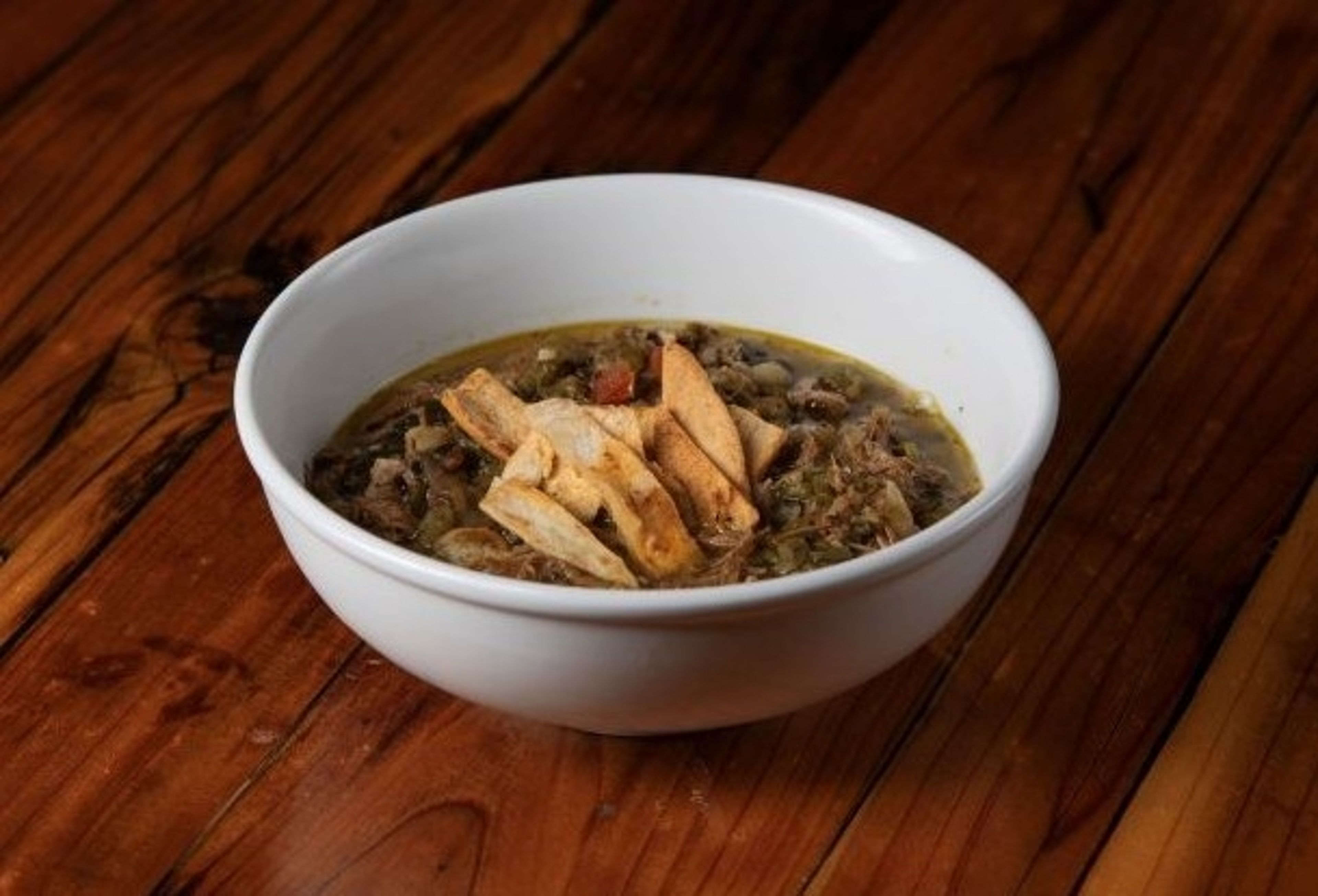 Bowl Green Chili.