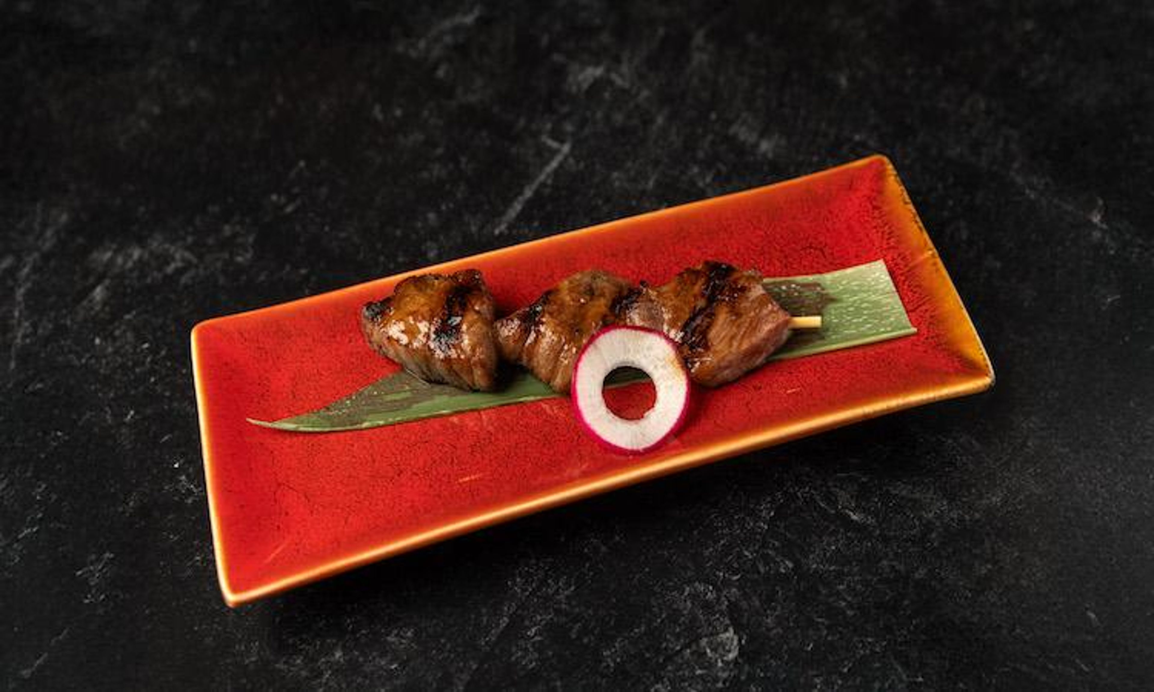 A5 Wagyu Skewer.