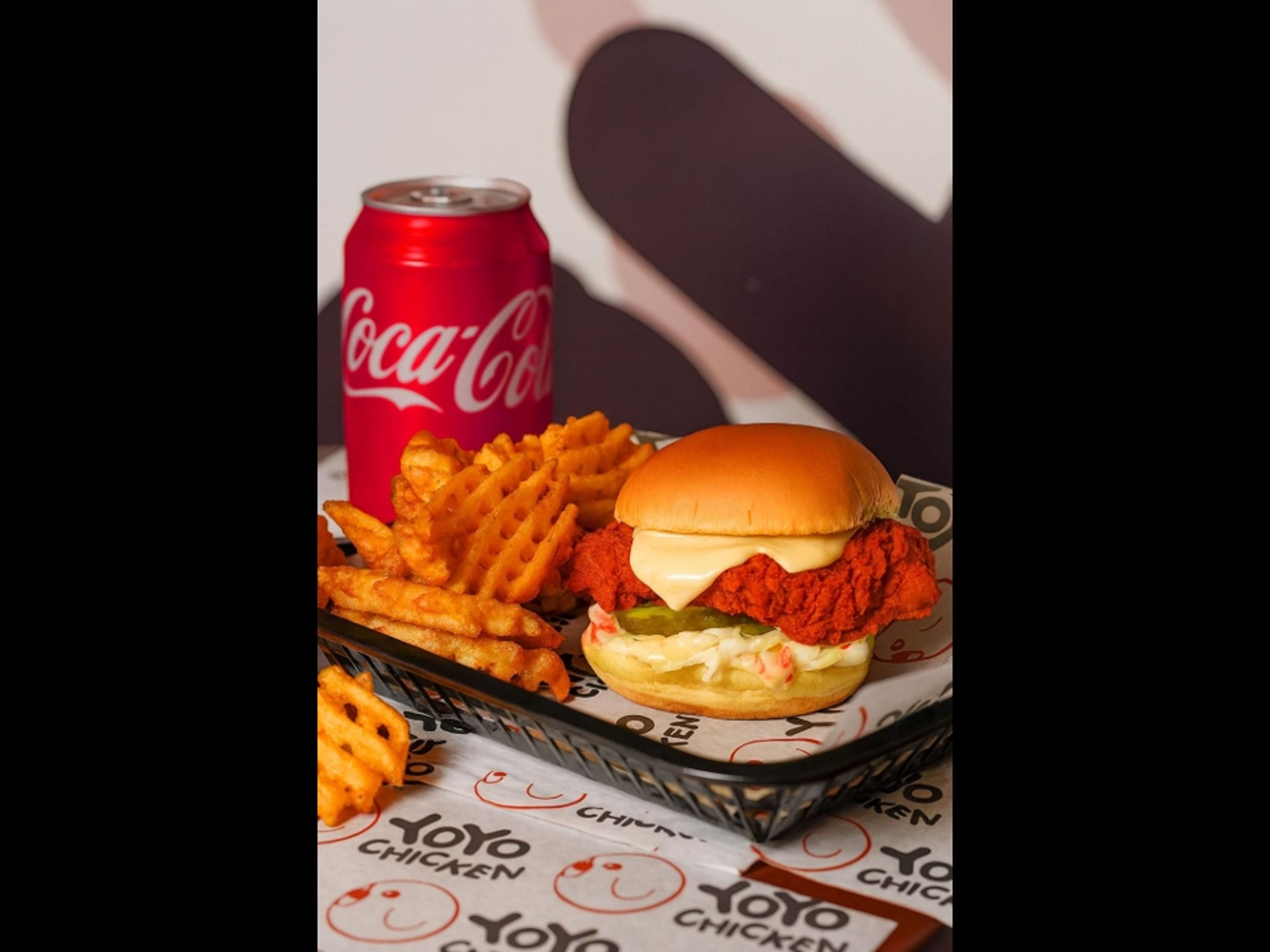 YoYo Chicken Sandwich Combo.