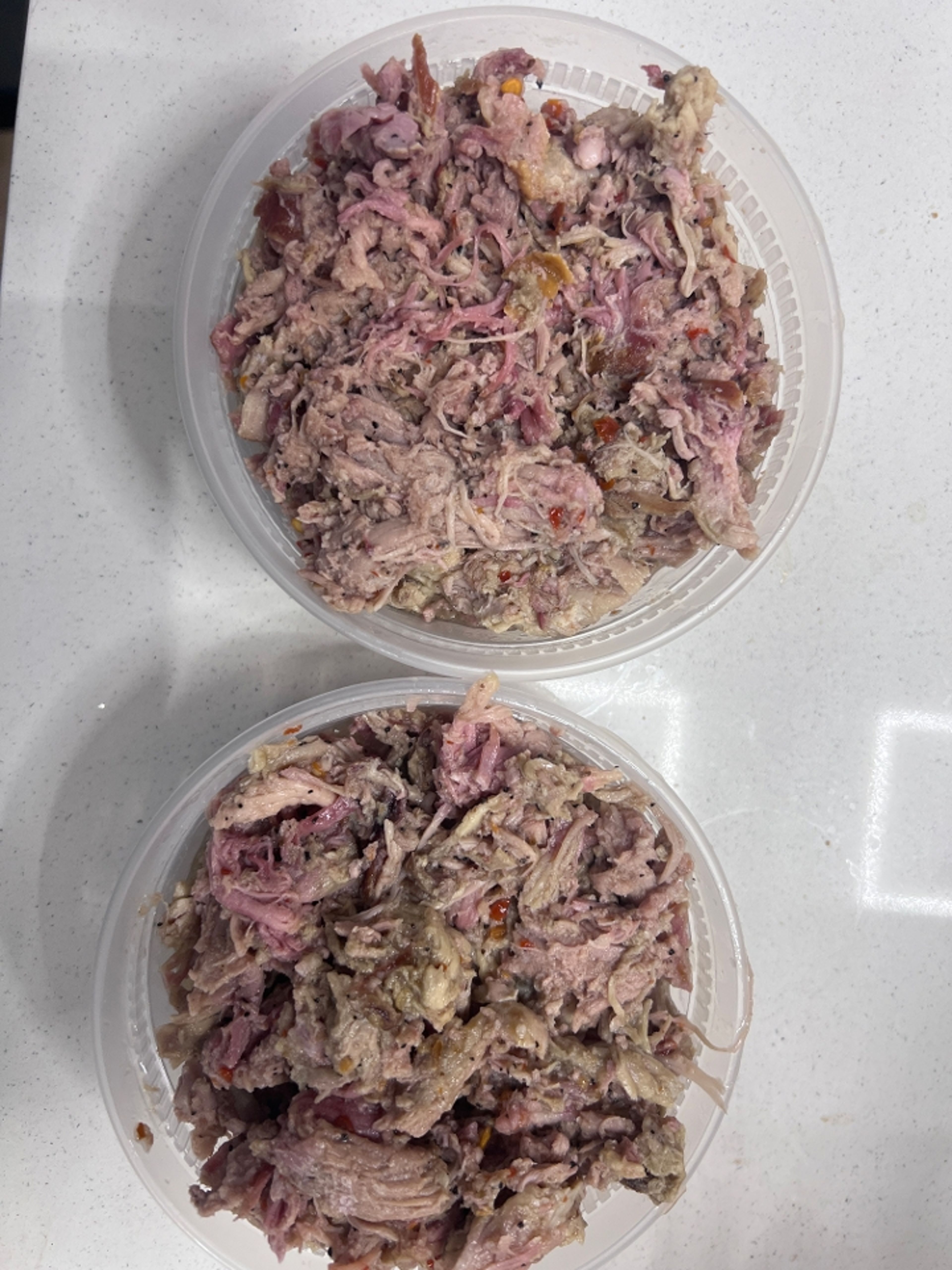 NC Pulled Pork 1 lb. Platter.