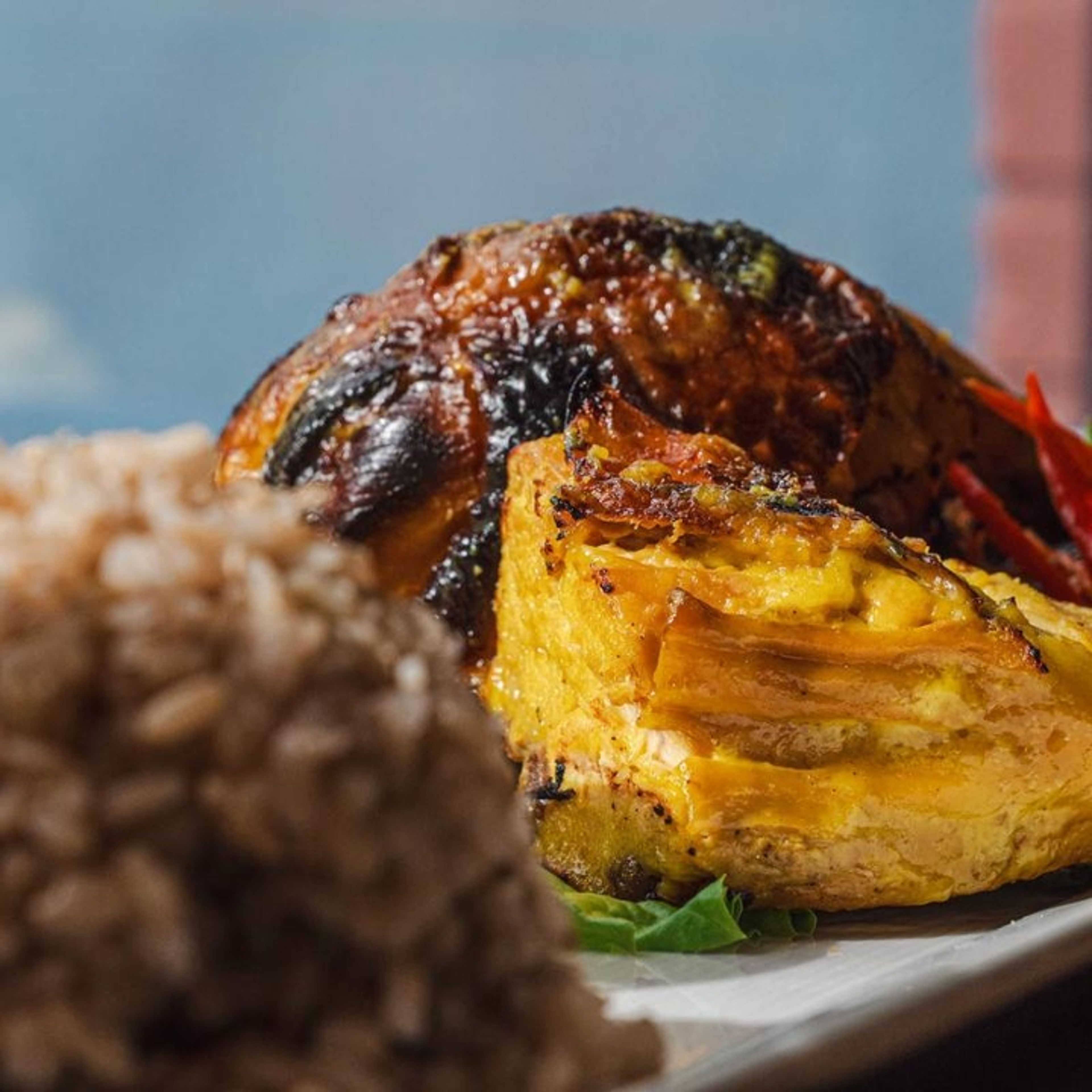 BBQ Thai Herb Chicken.