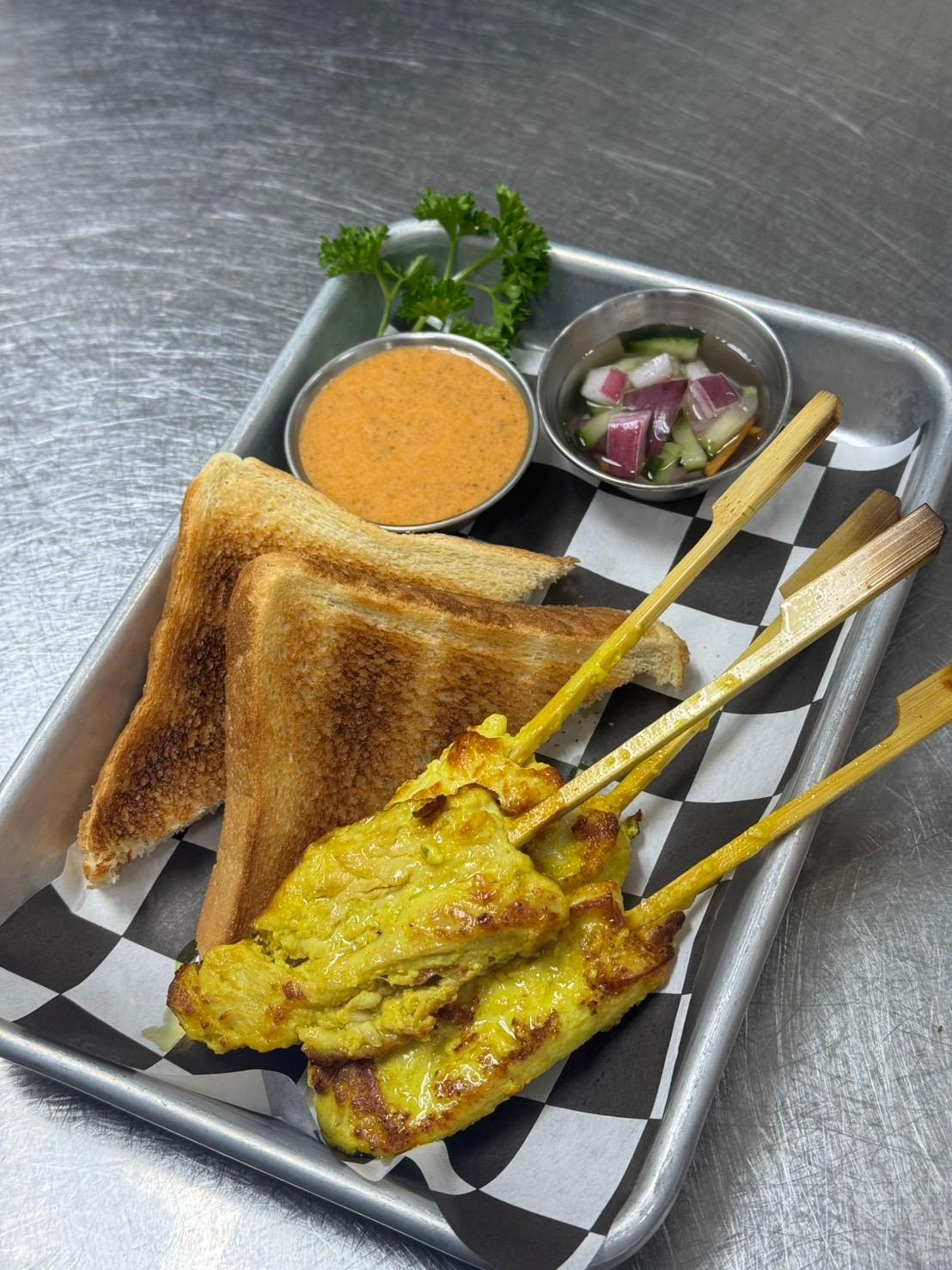 Satay Chicken (4.pcs).