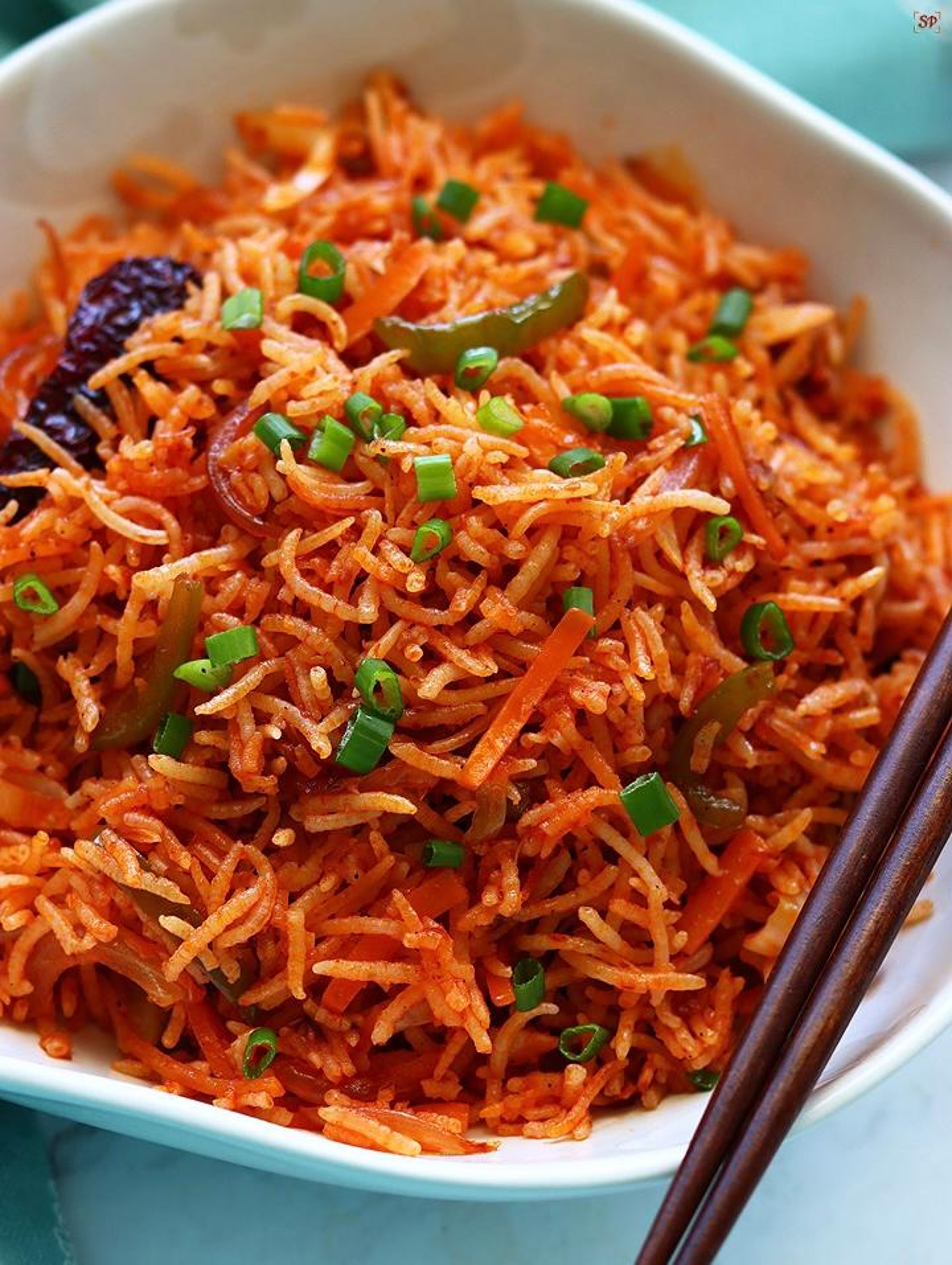 Schezwan Fried Rice.