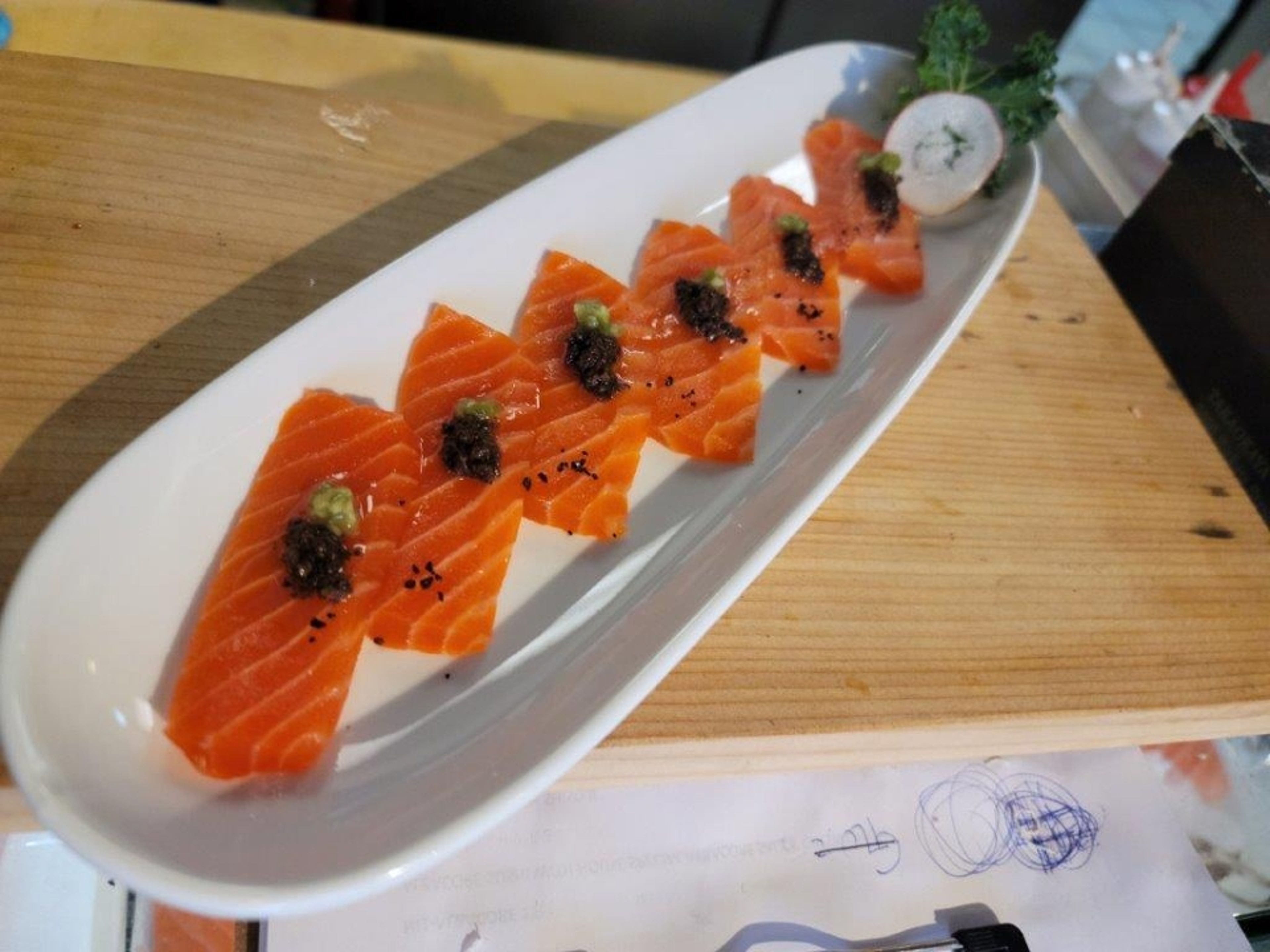 SA14-KING SALMON SASHIMI