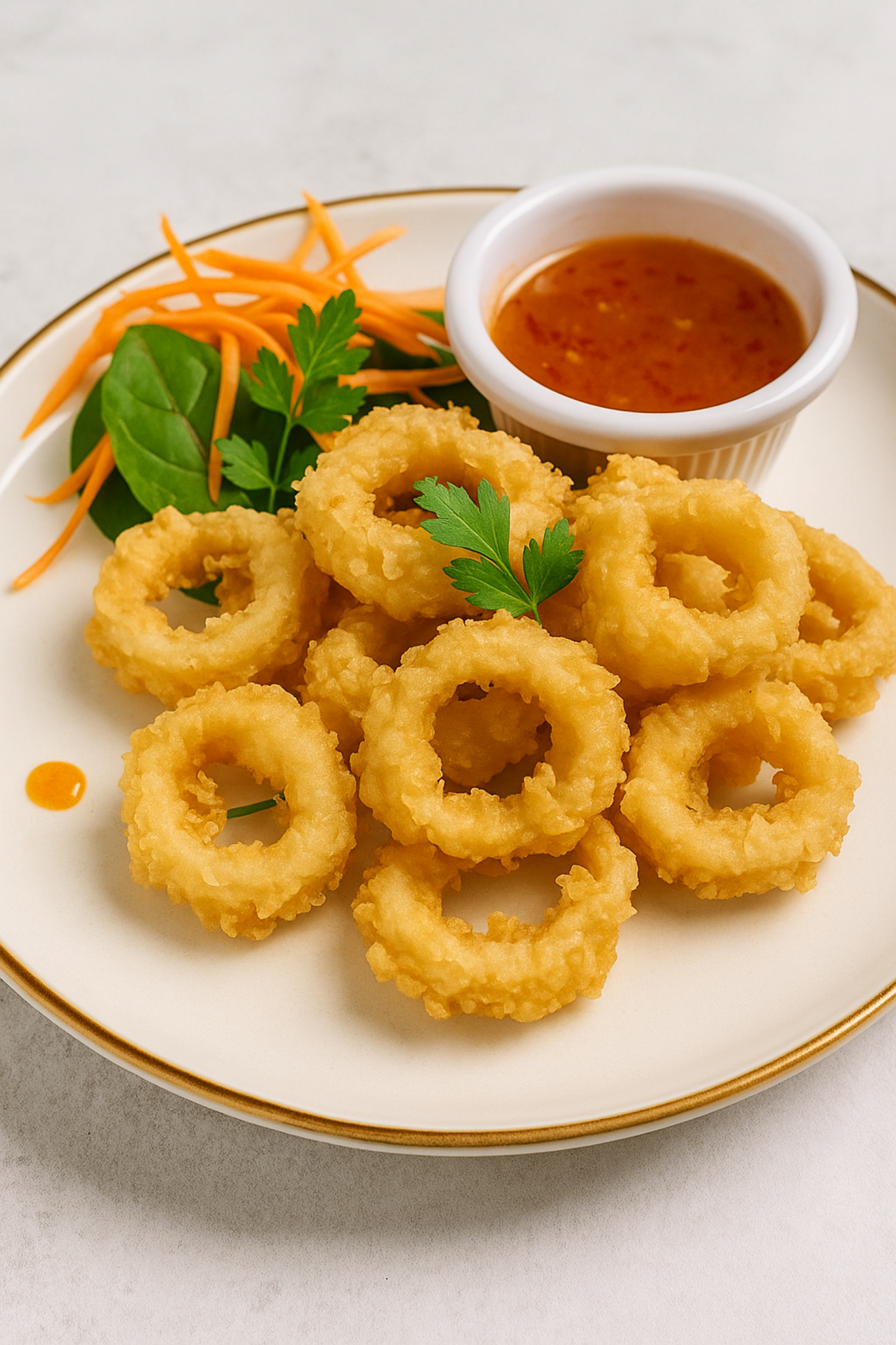 Crispy Fried Calamari.
