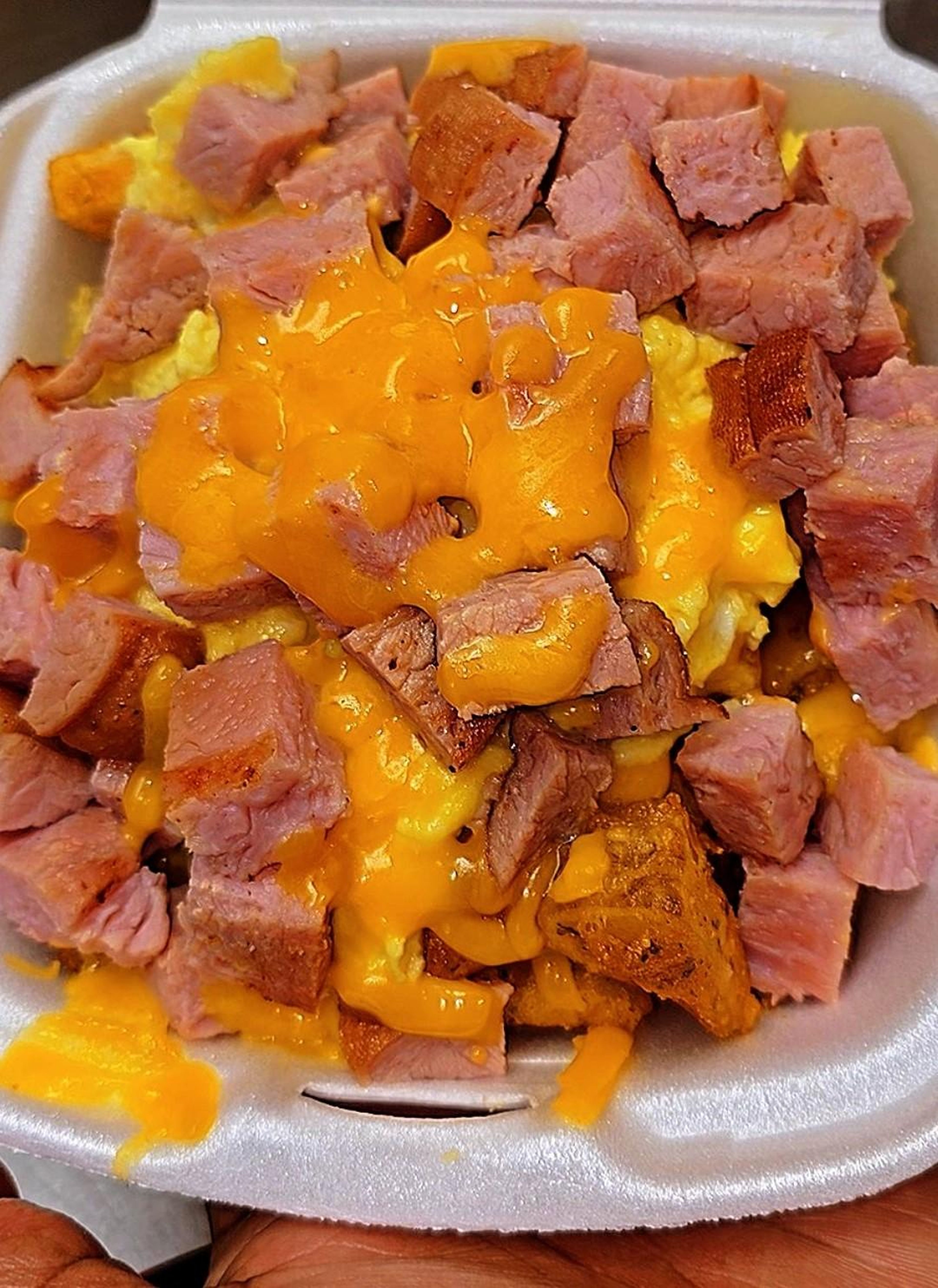 Diced Ham Bowl.