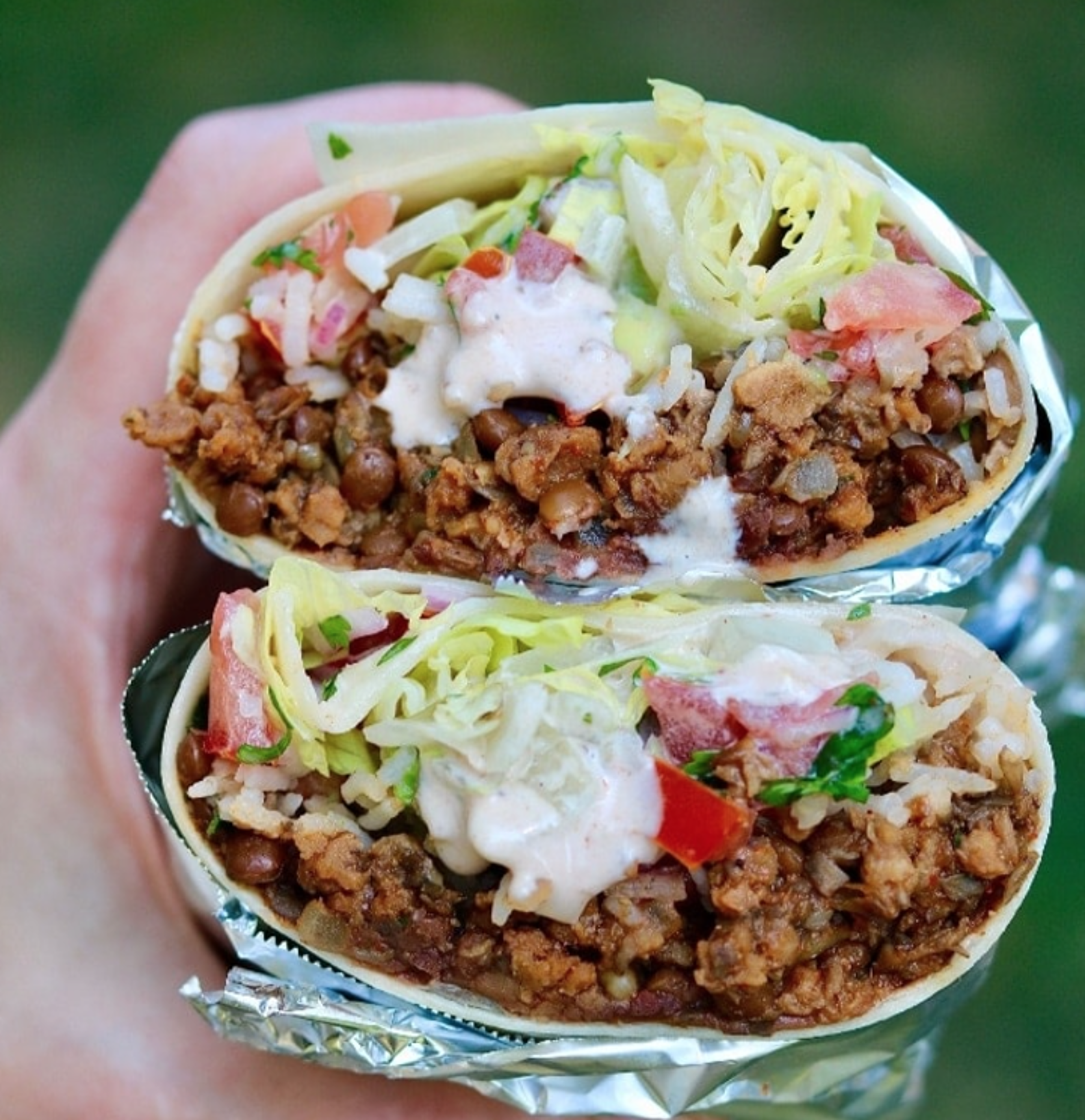 Vegan Burritos.