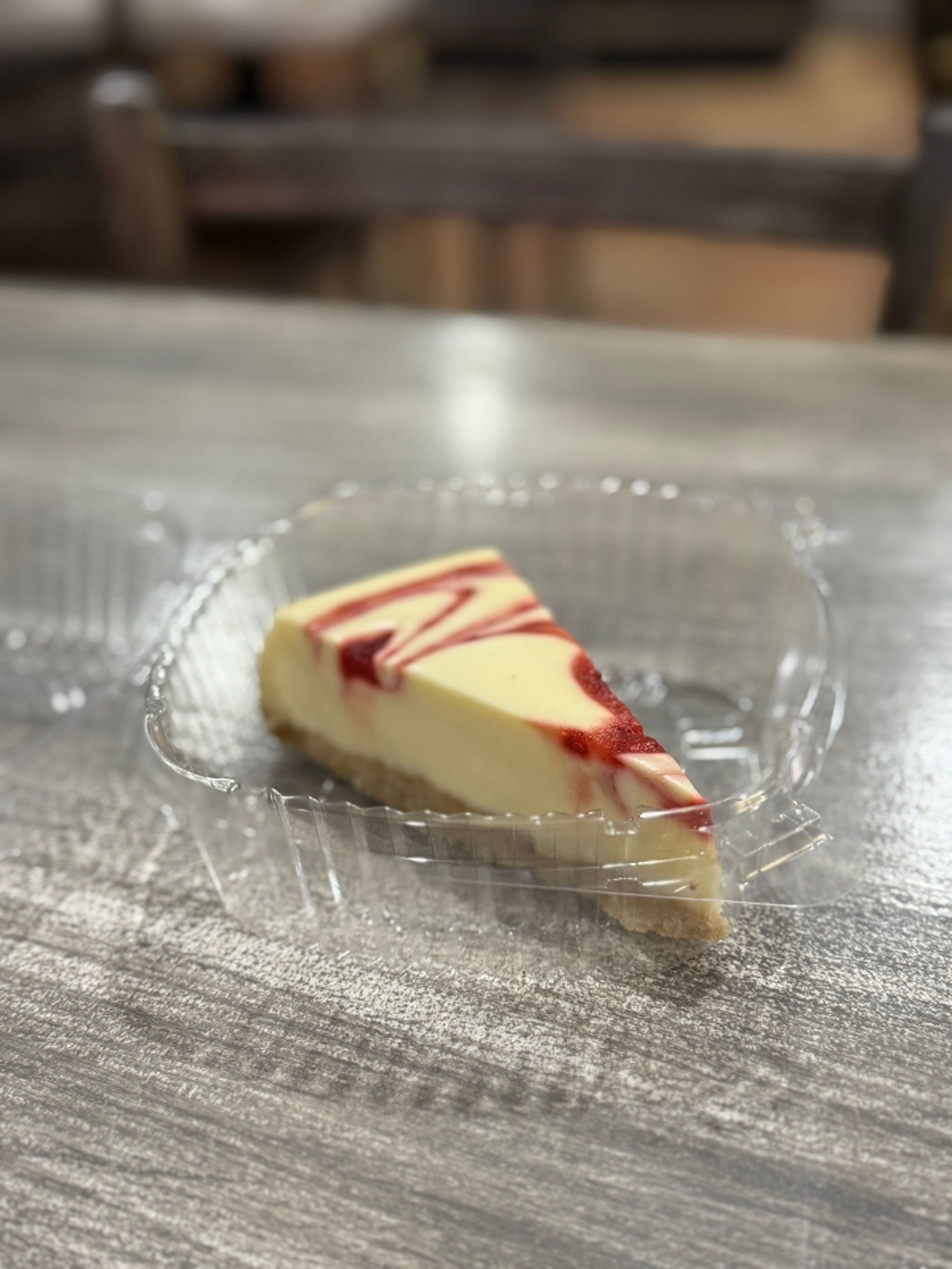 NY Cheesecake Strawberry Swirl.