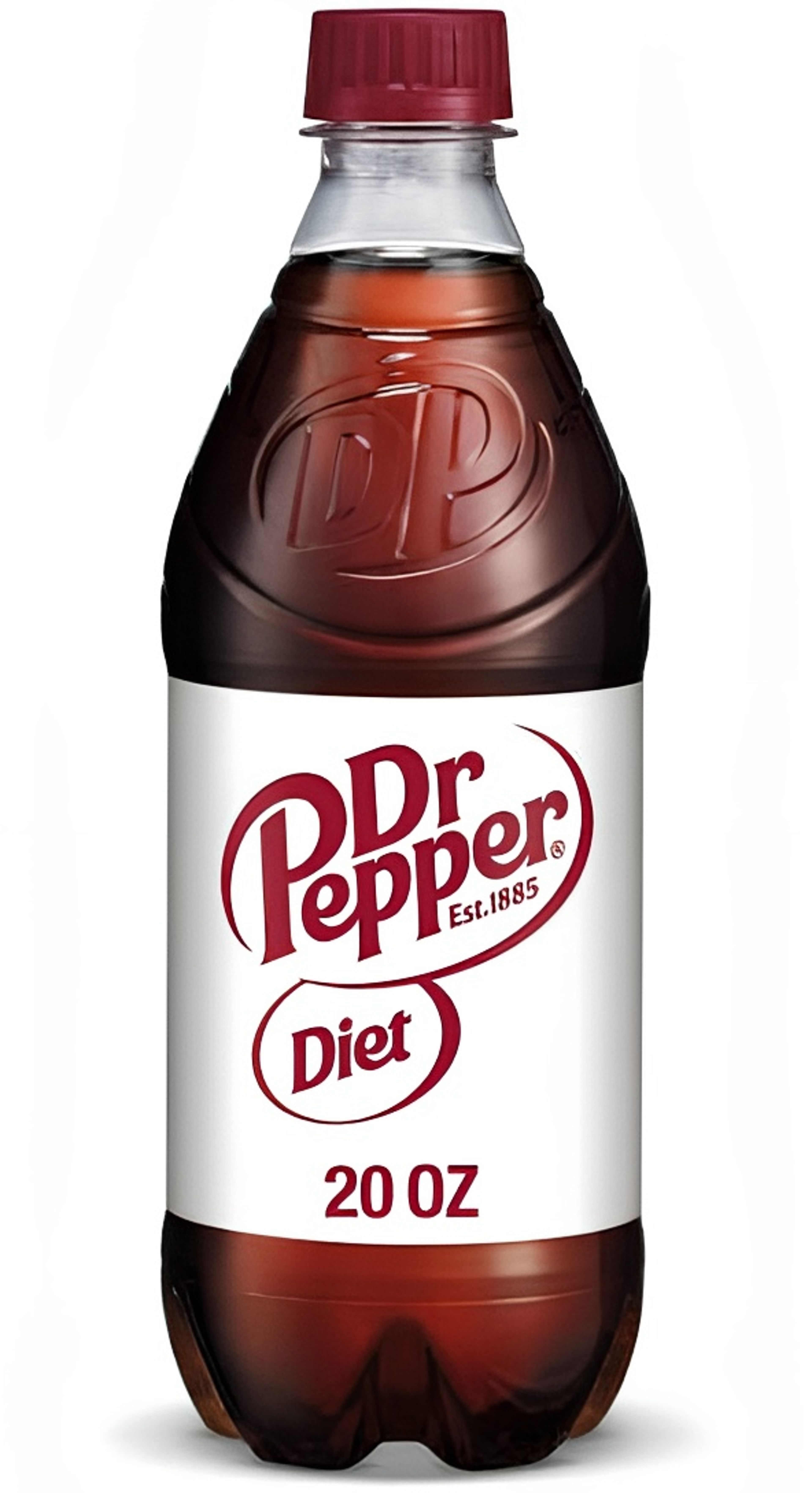 Diet Dr Pepper Bottle.