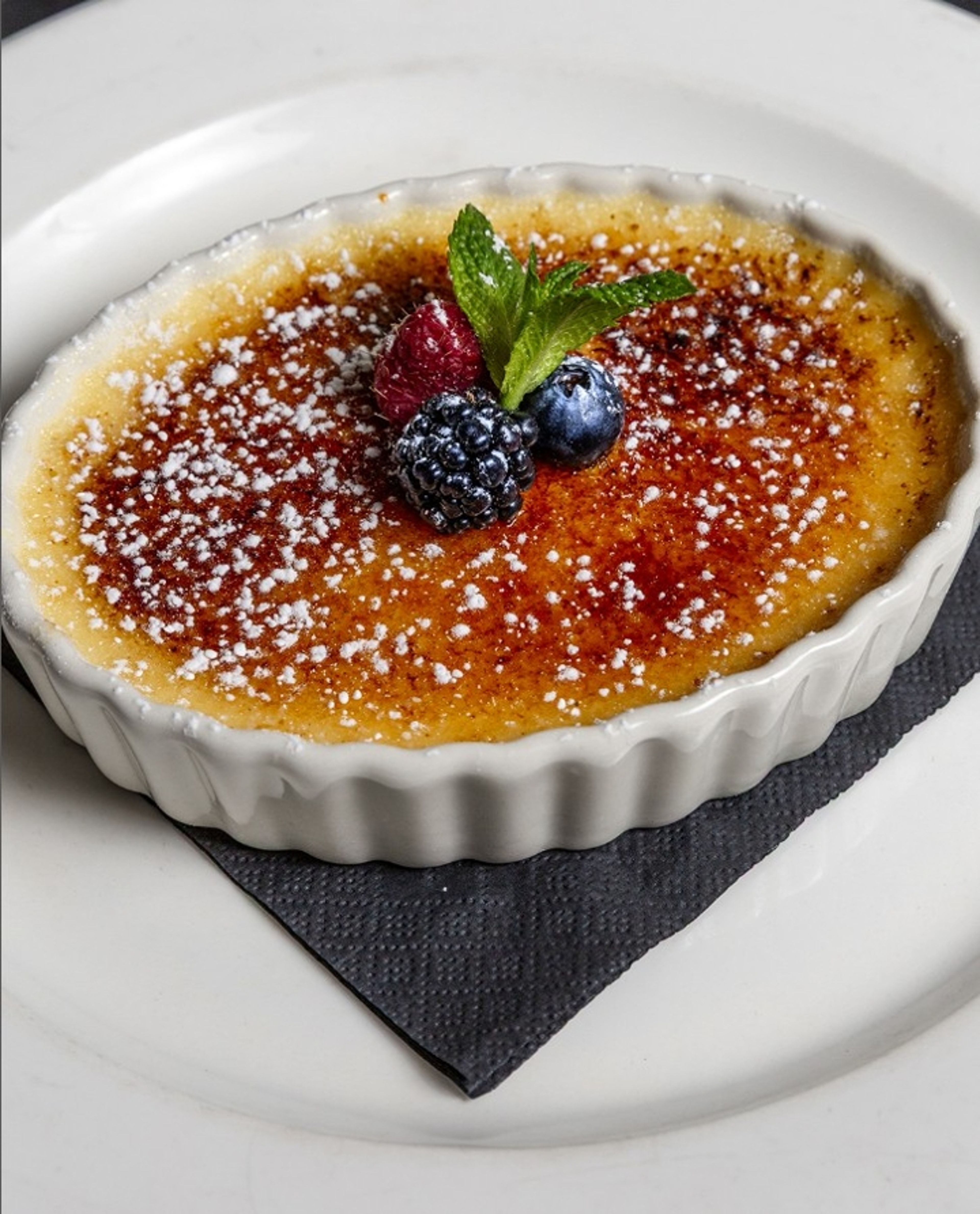 Crème Brûlée.