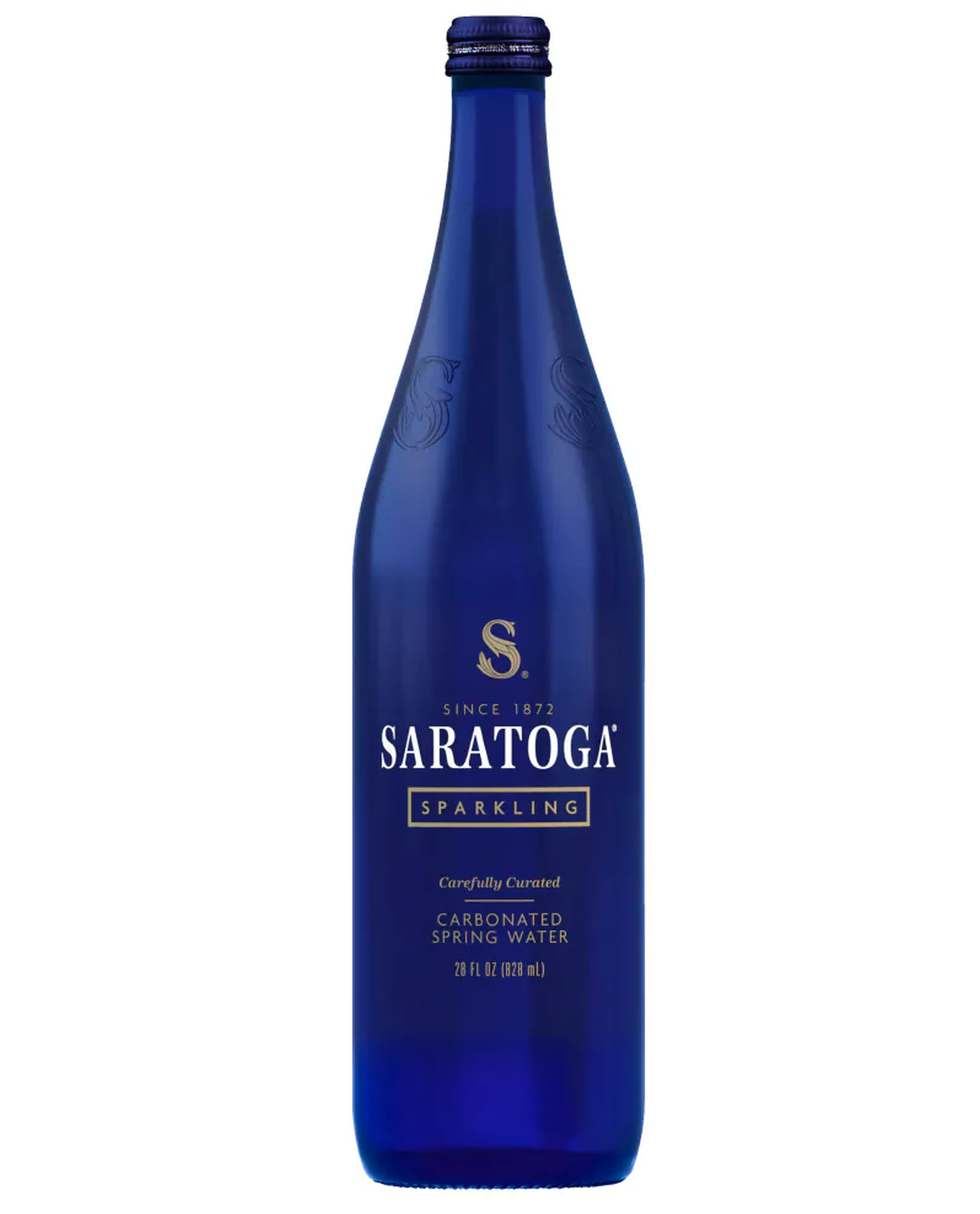 Saratoga Sparkling Water.