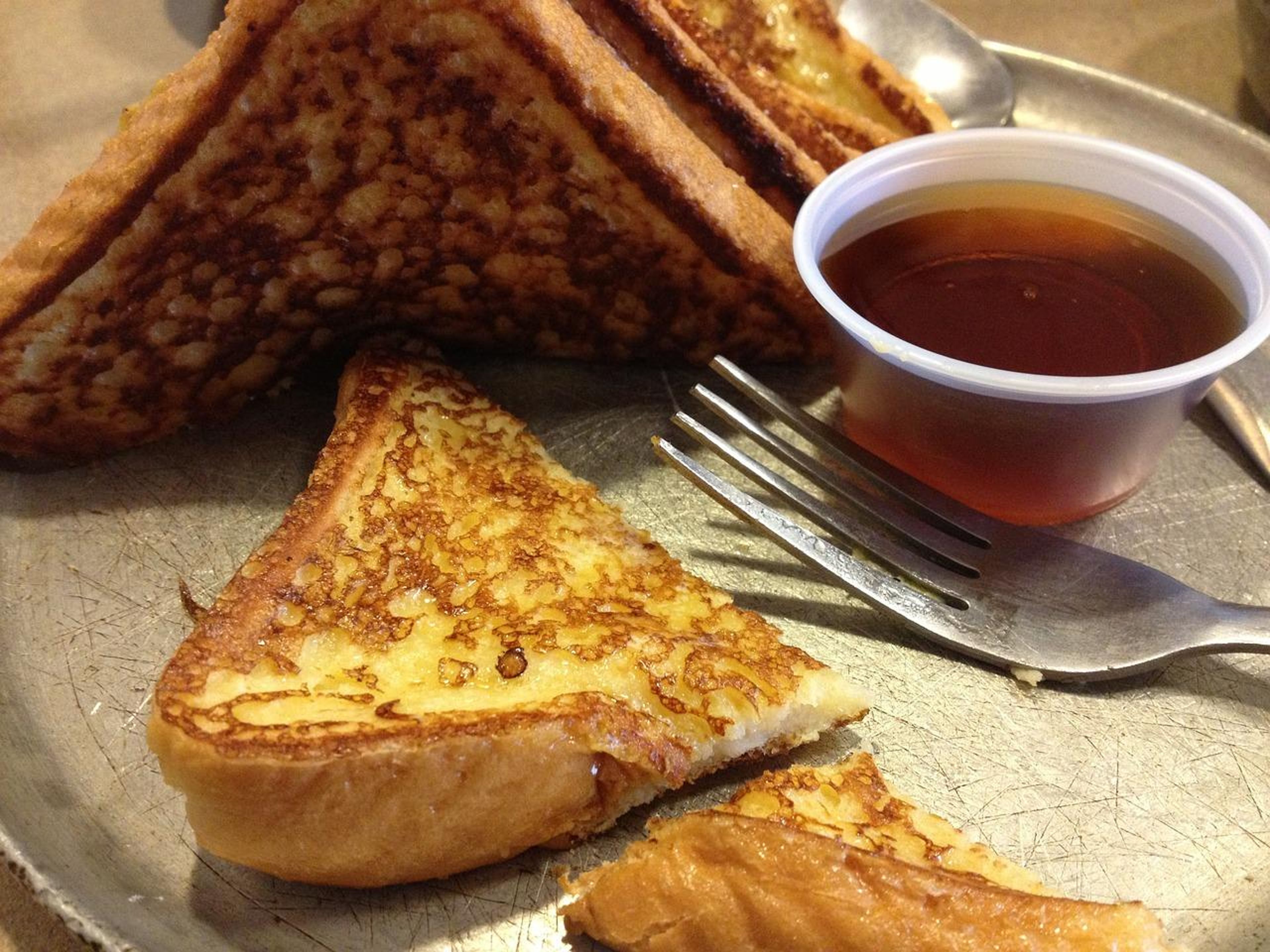 Famous French Toast Breakfast.