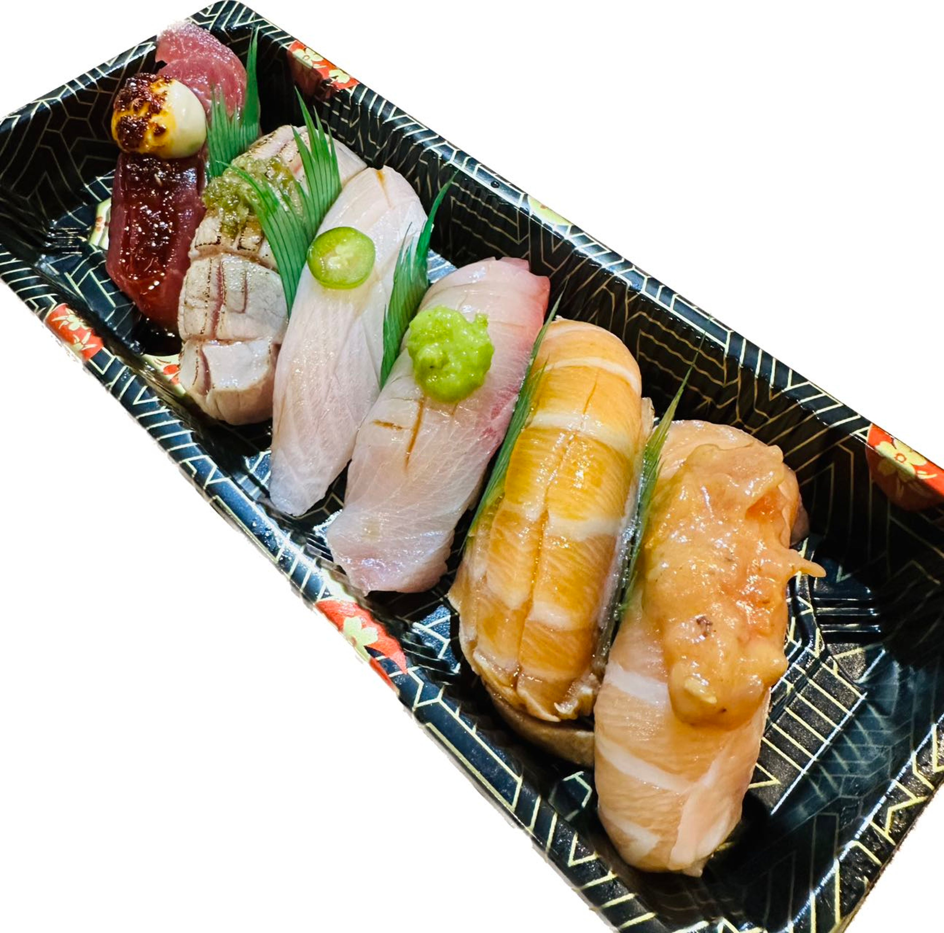 6 PC Trio assortment Nigri.
