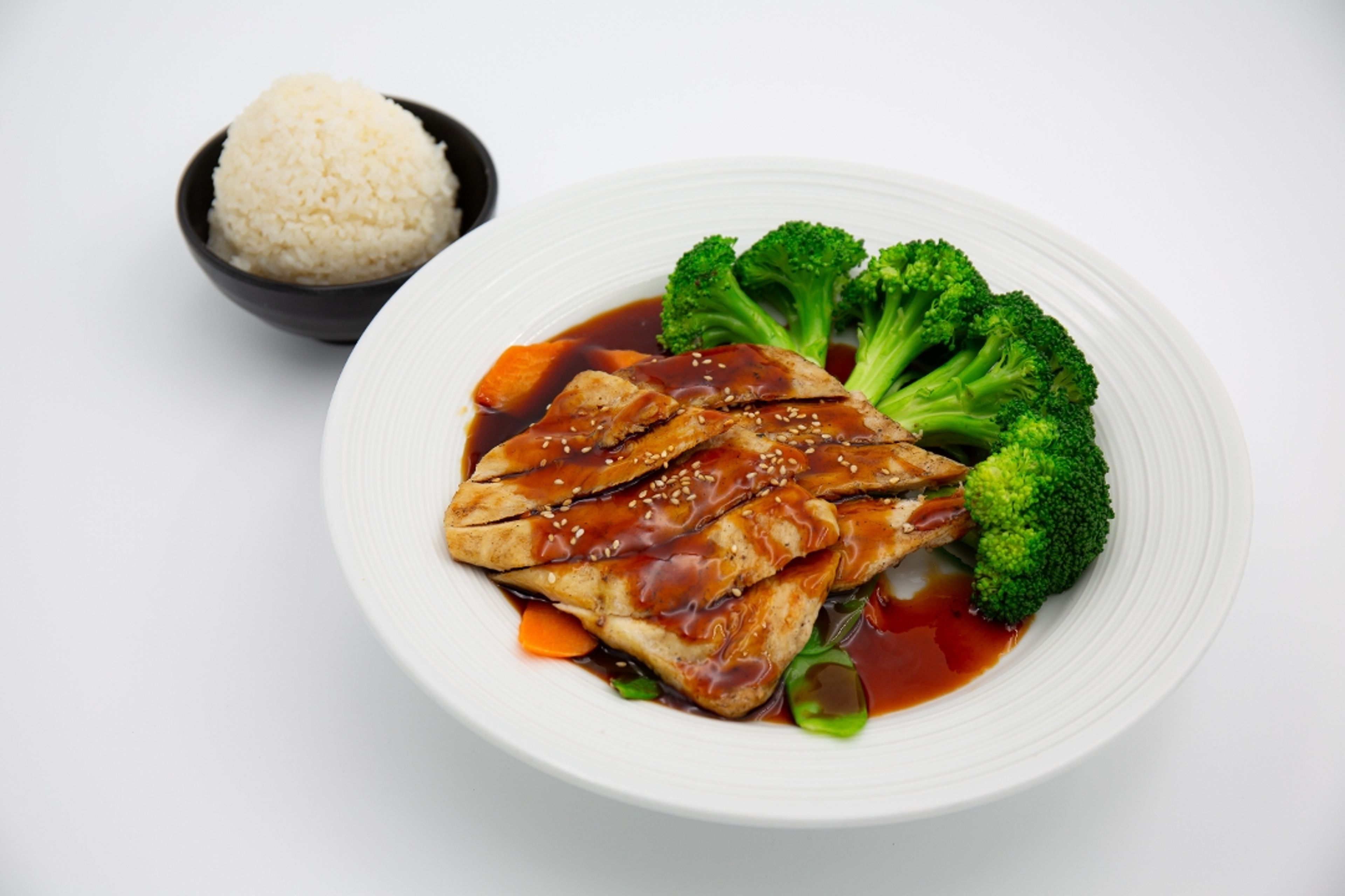 Teriyaki Chicken Dinner.