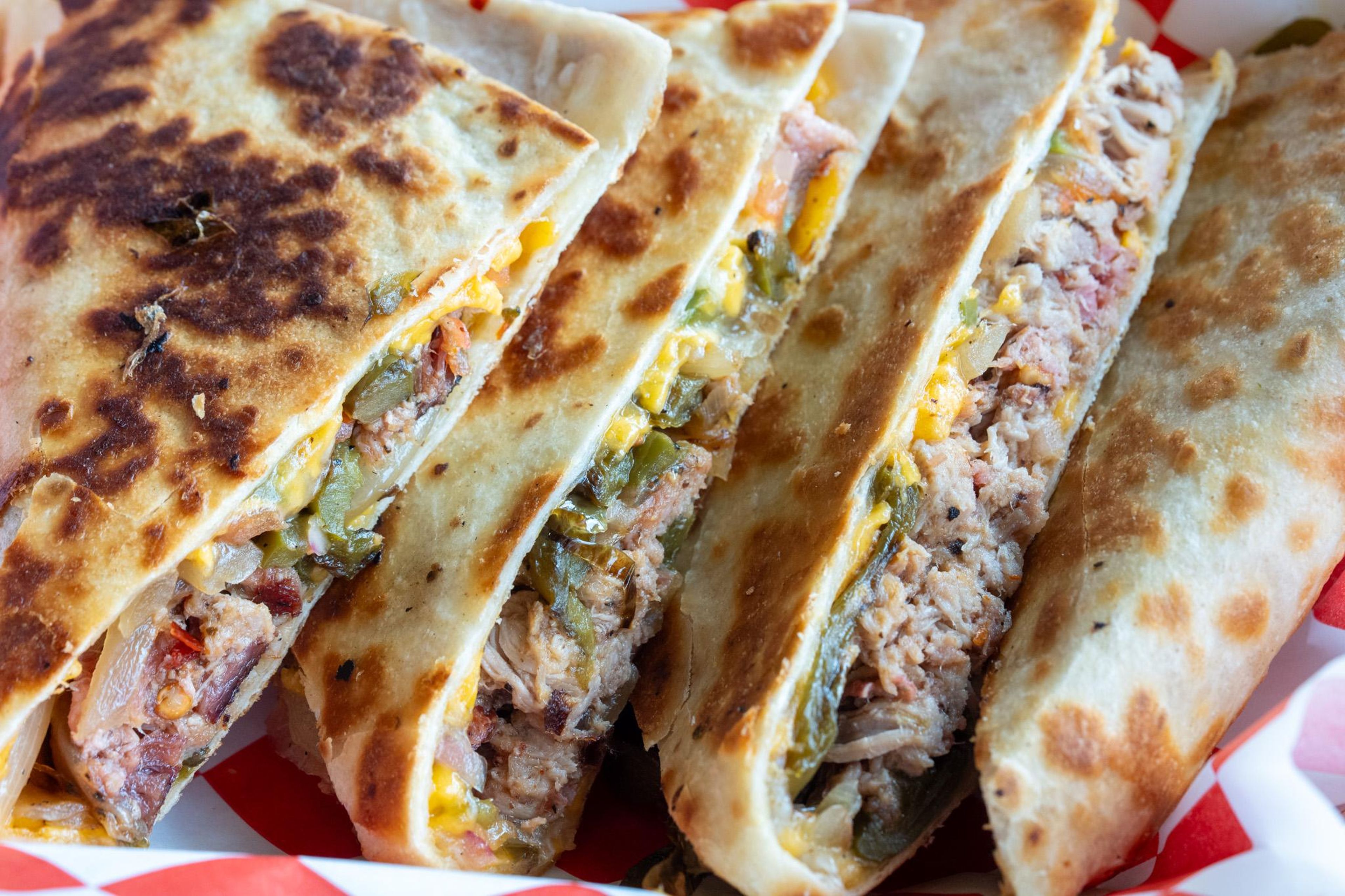 Pork Quesadilla.