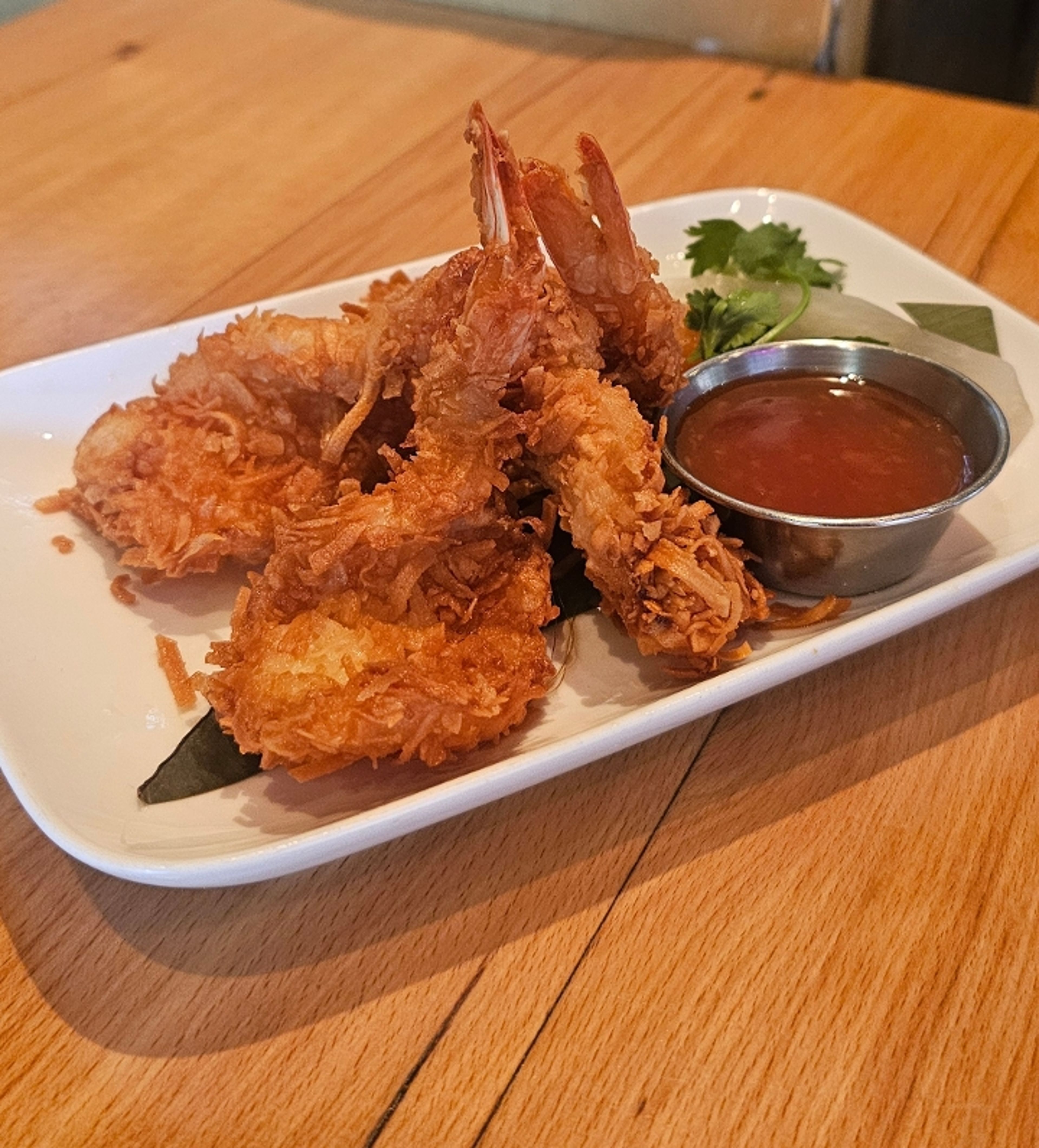 Coconut Shrimp.