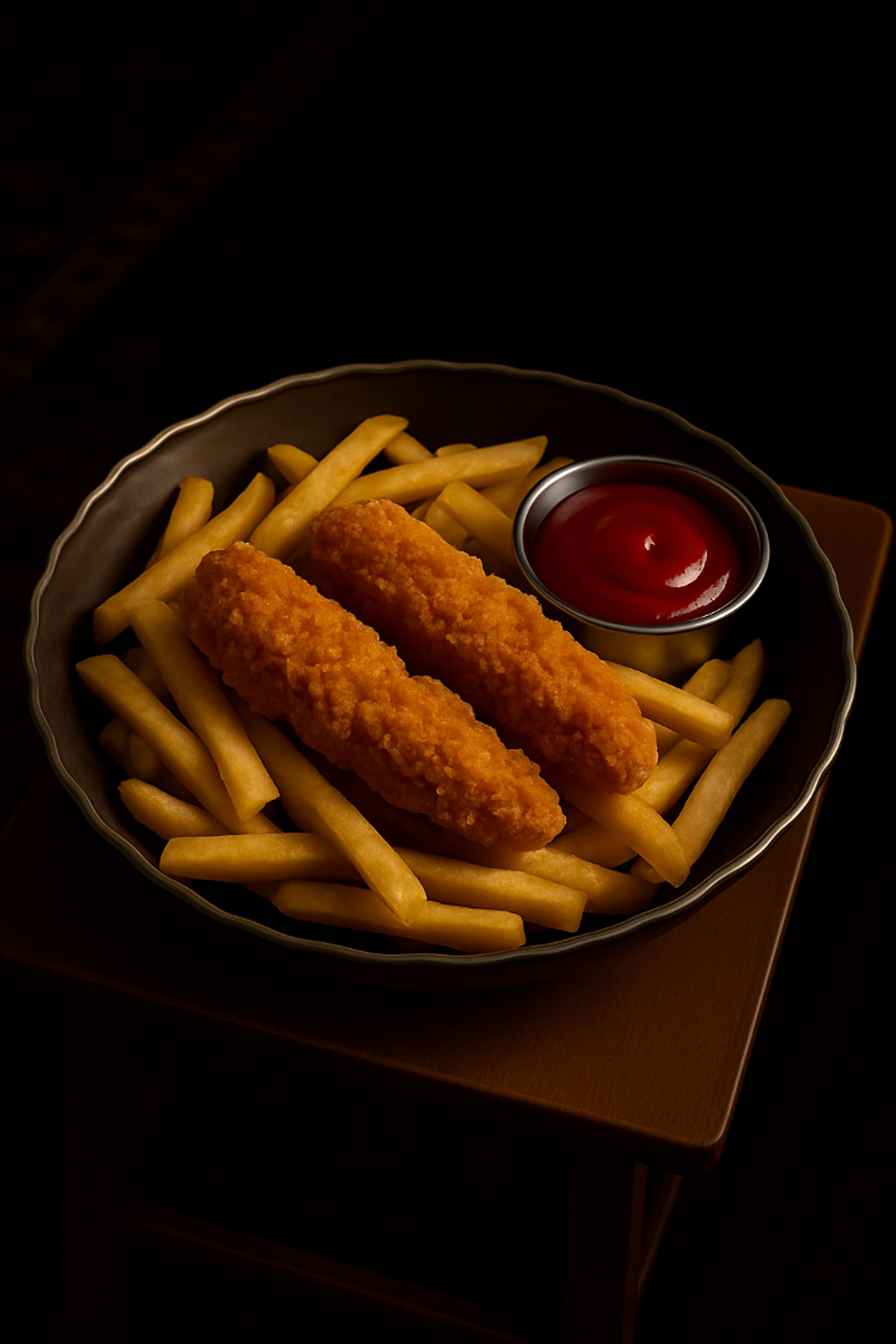 Kids’ Chicken Tender.