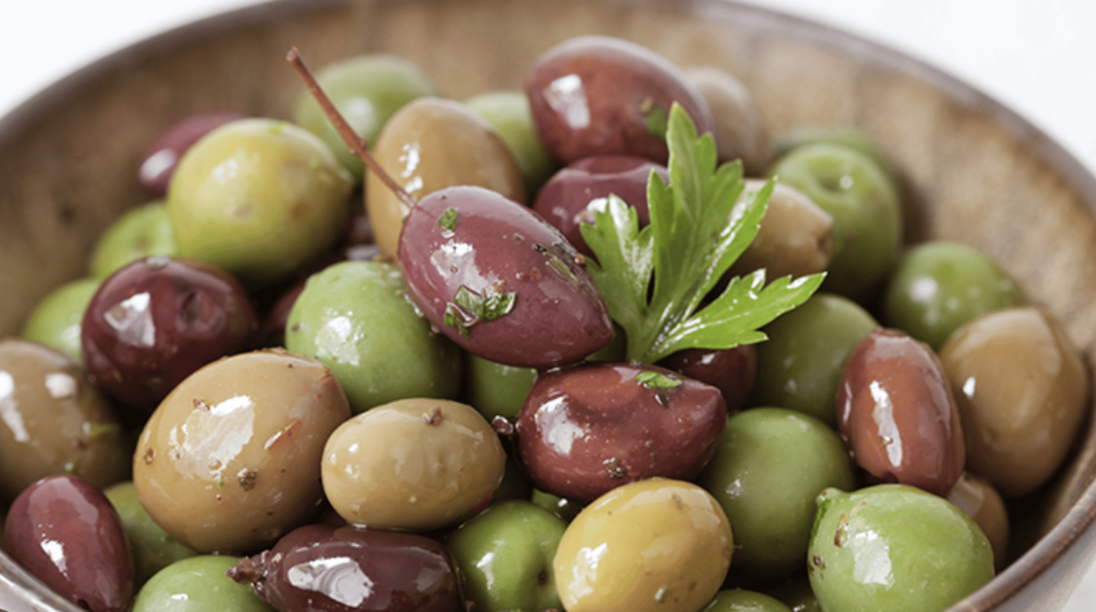 Marinated Olives.