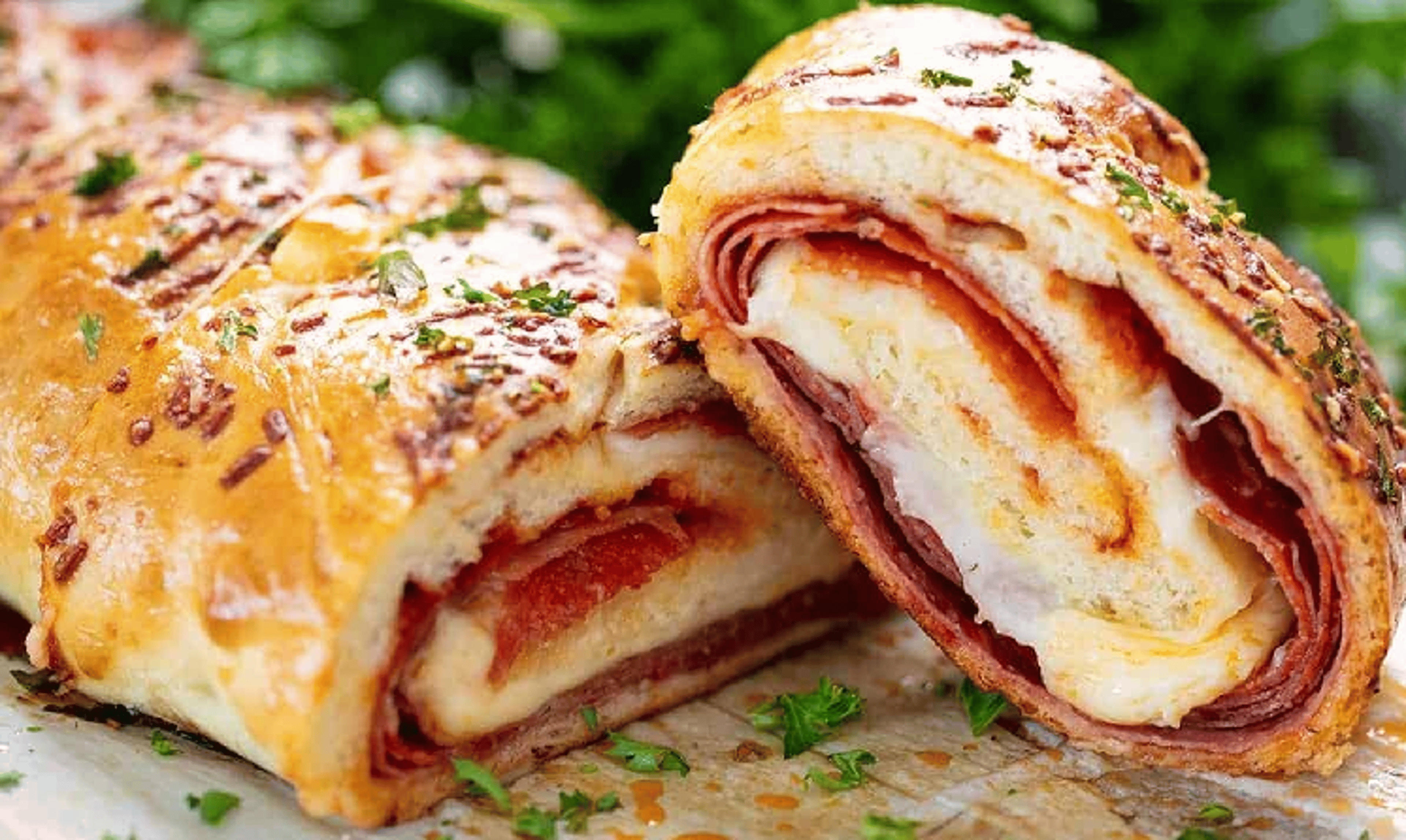 Meat Lovers Stromboli.