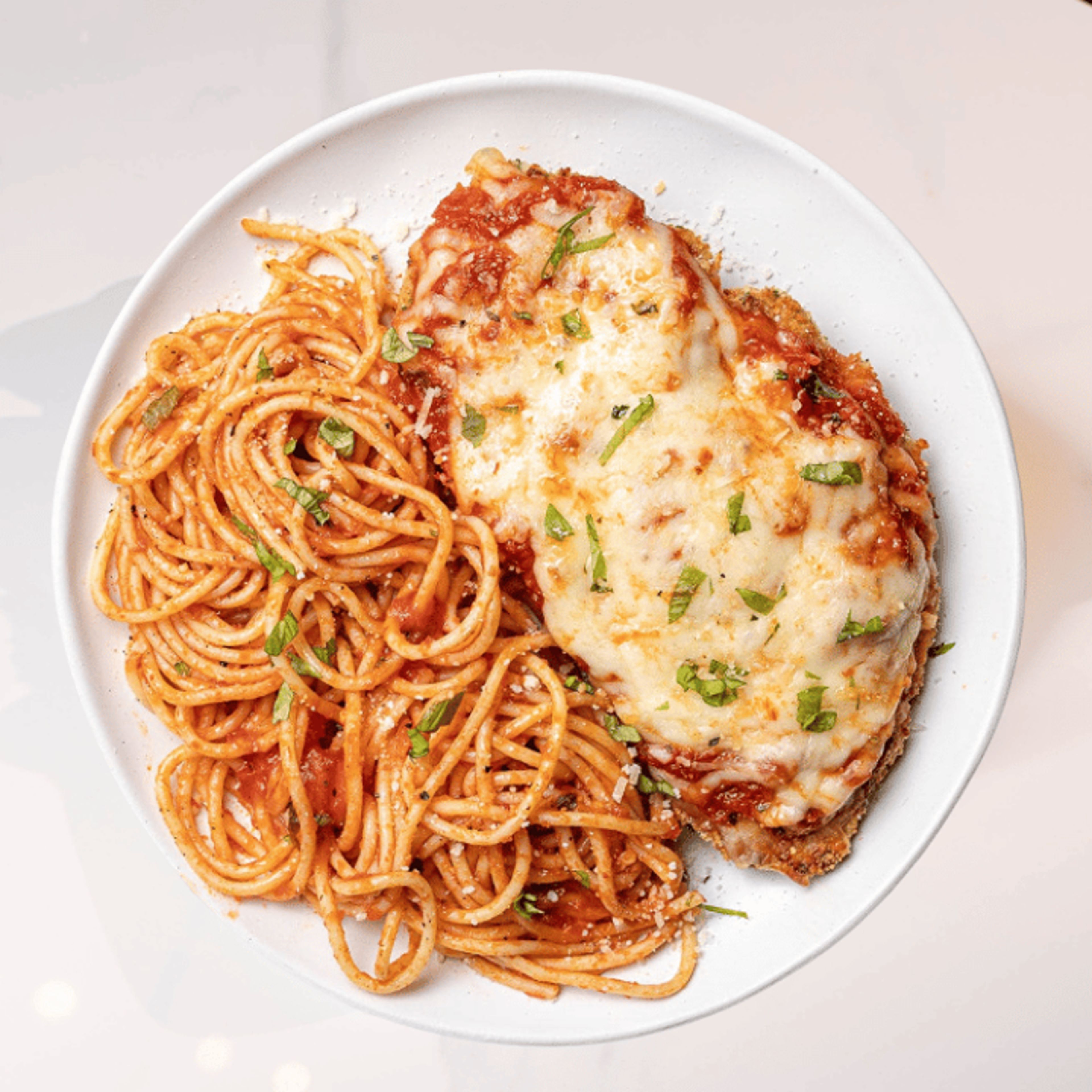 Chicken Parmesan.