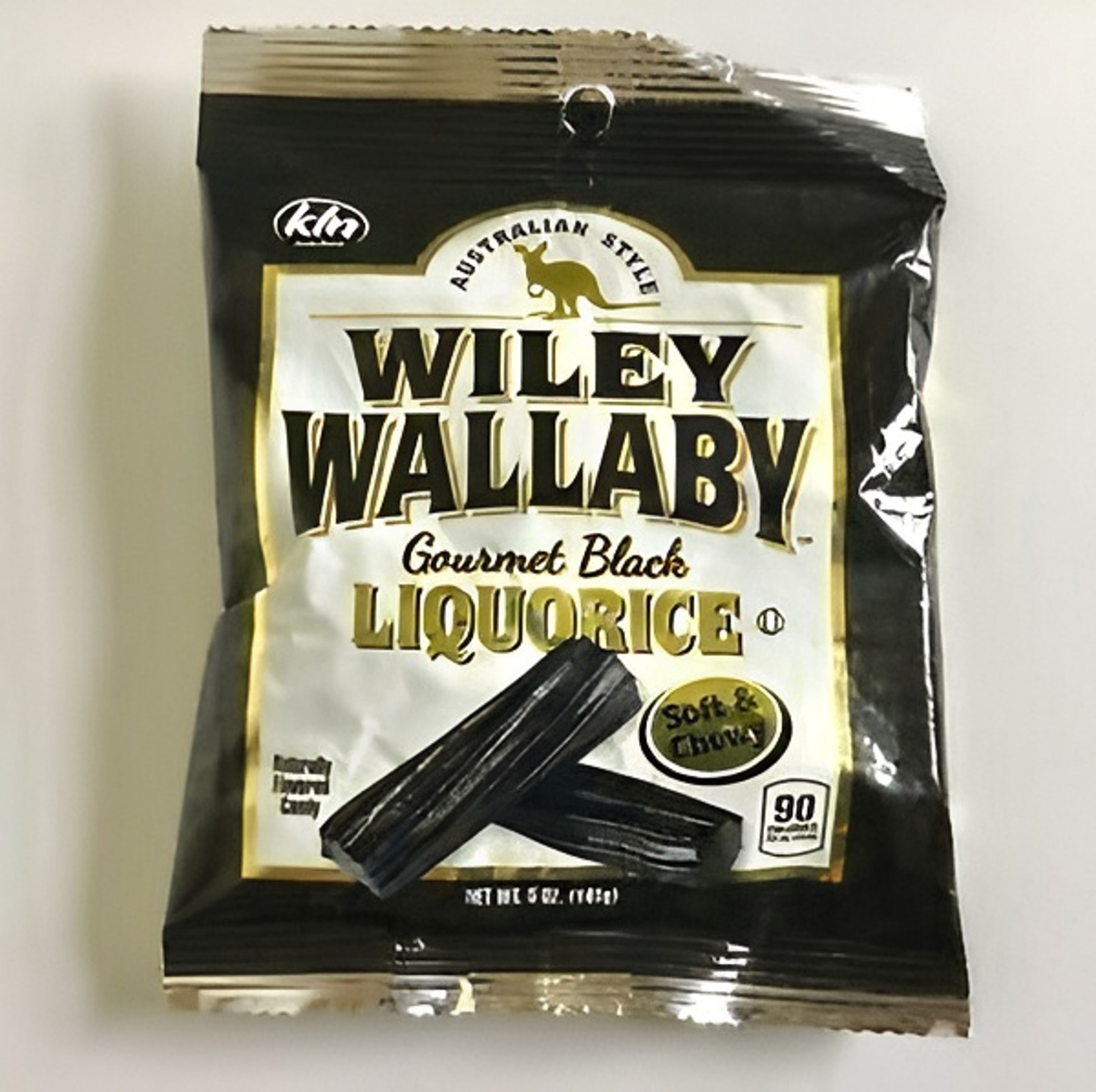 Gourmet Black Liquorice Candy.