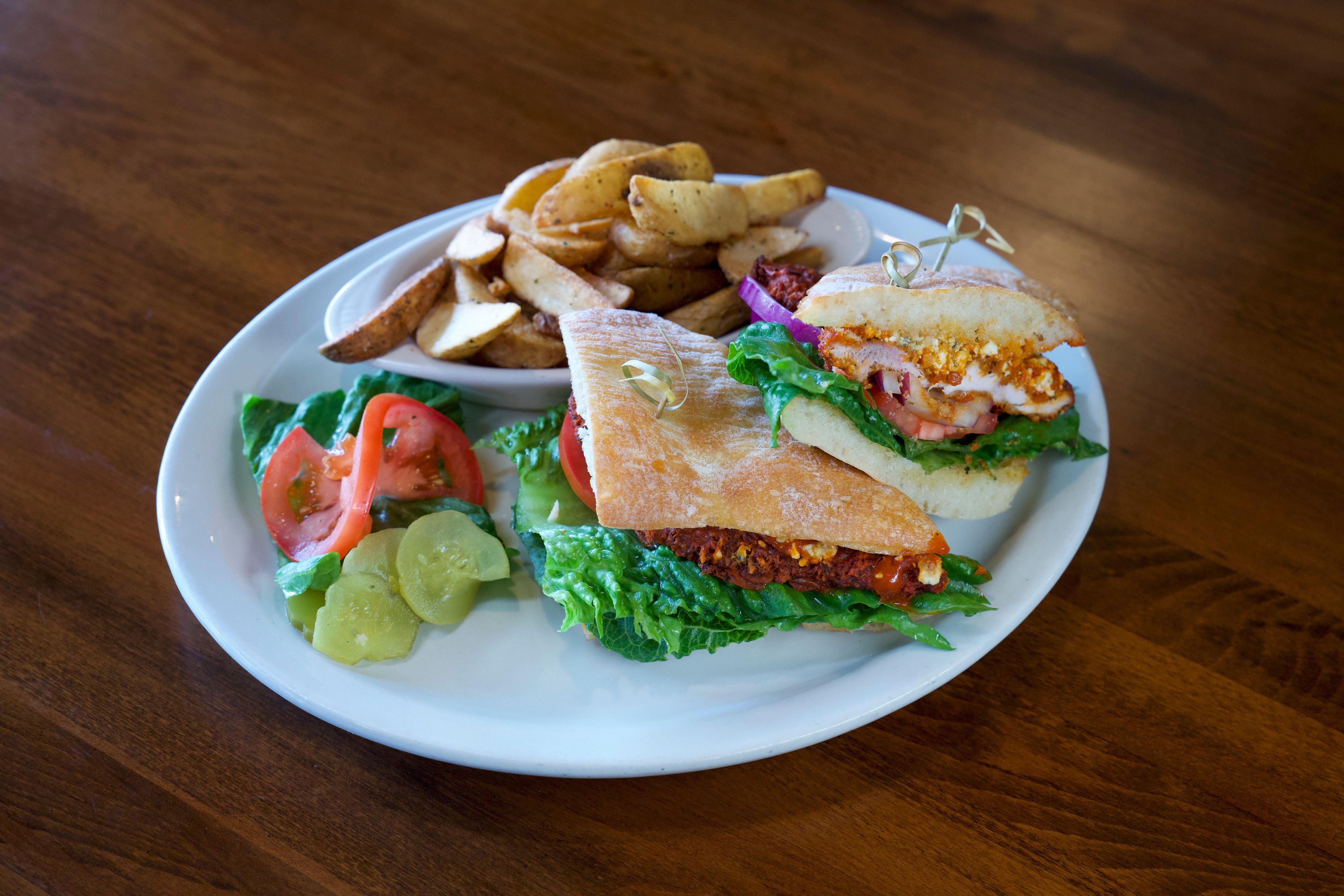 Buffalo Chicken Sandwich DELUXE.