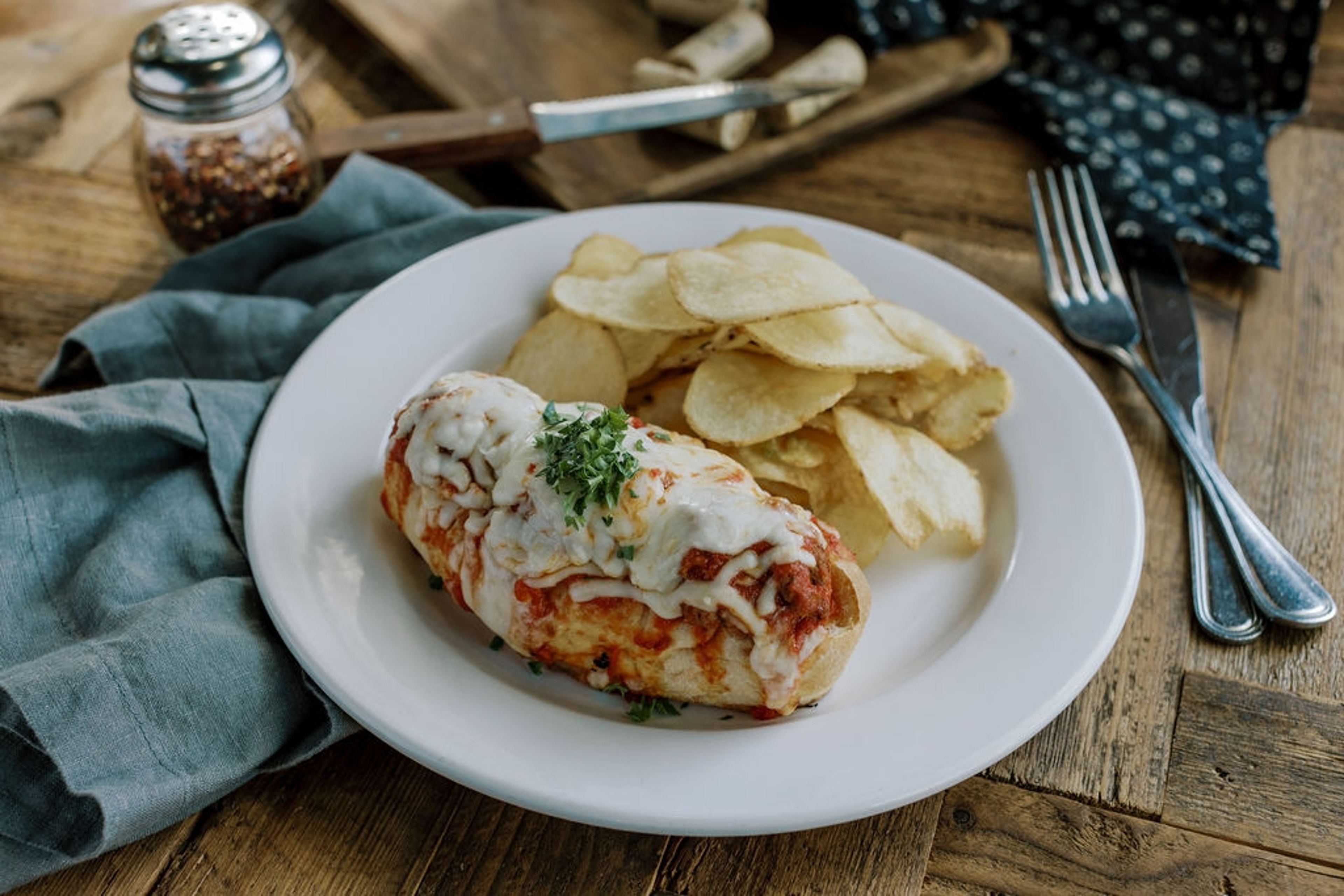 Small Meatball Panino.