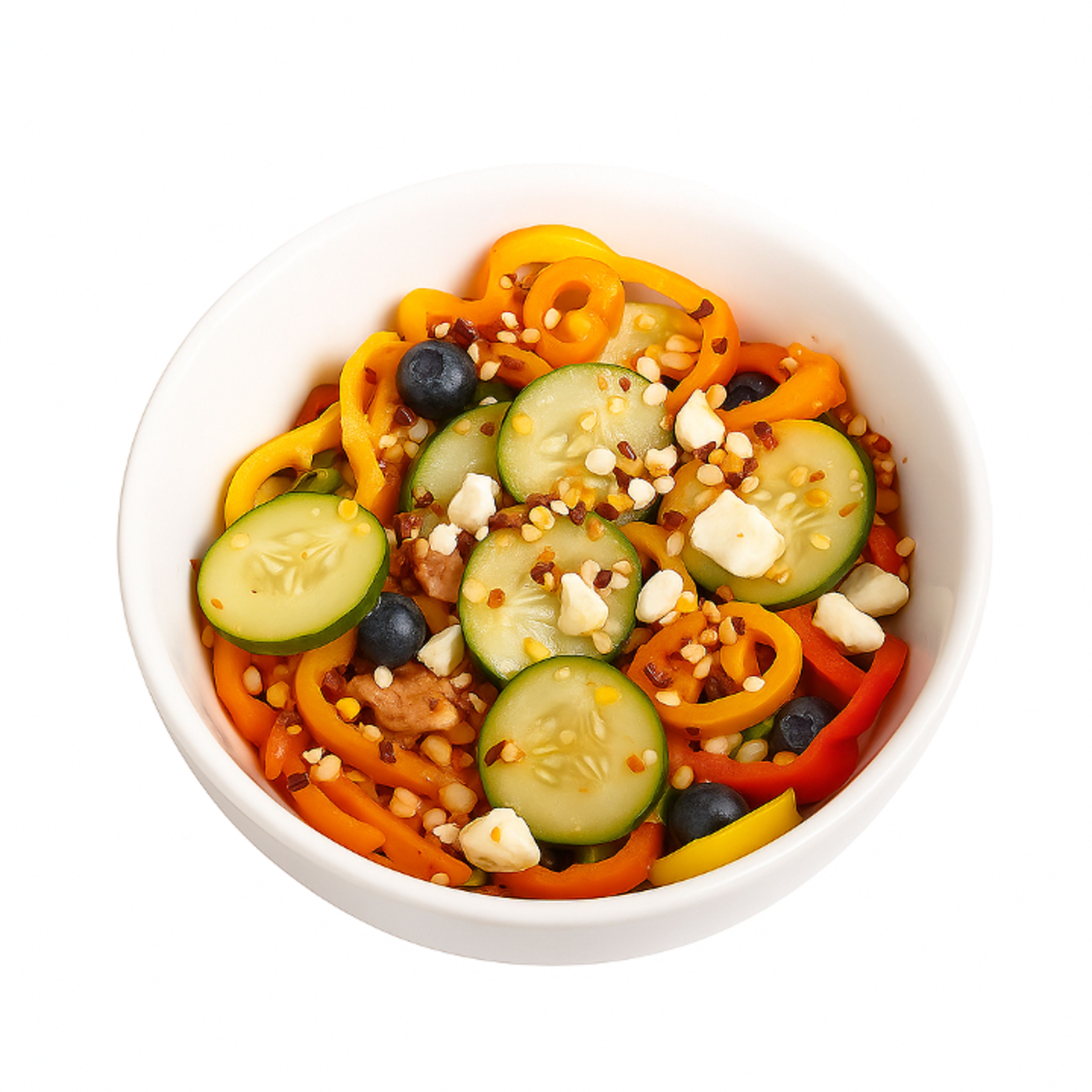 Cucumber & Pepper Crunch bowl.