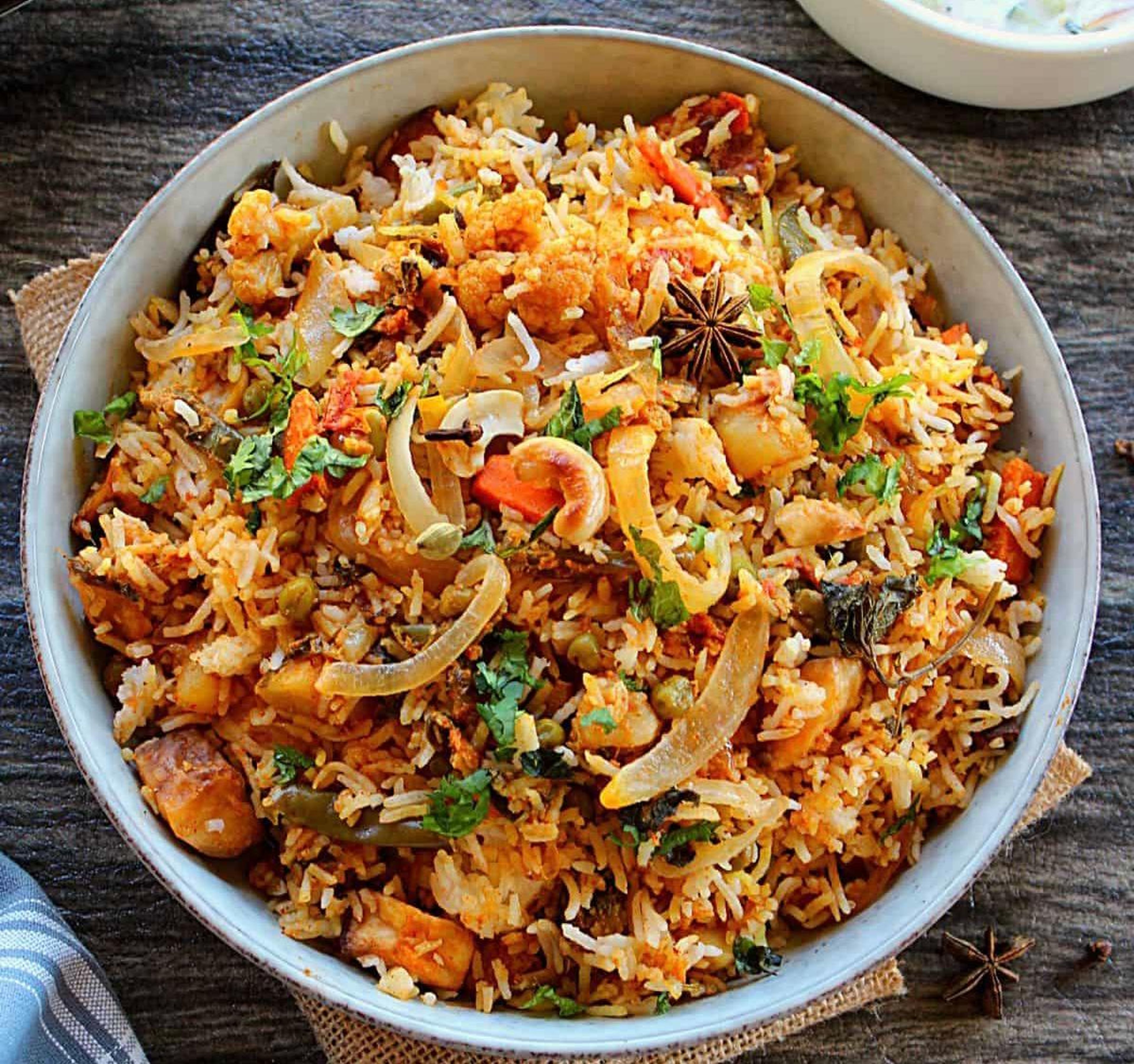 Veg Biriyani.