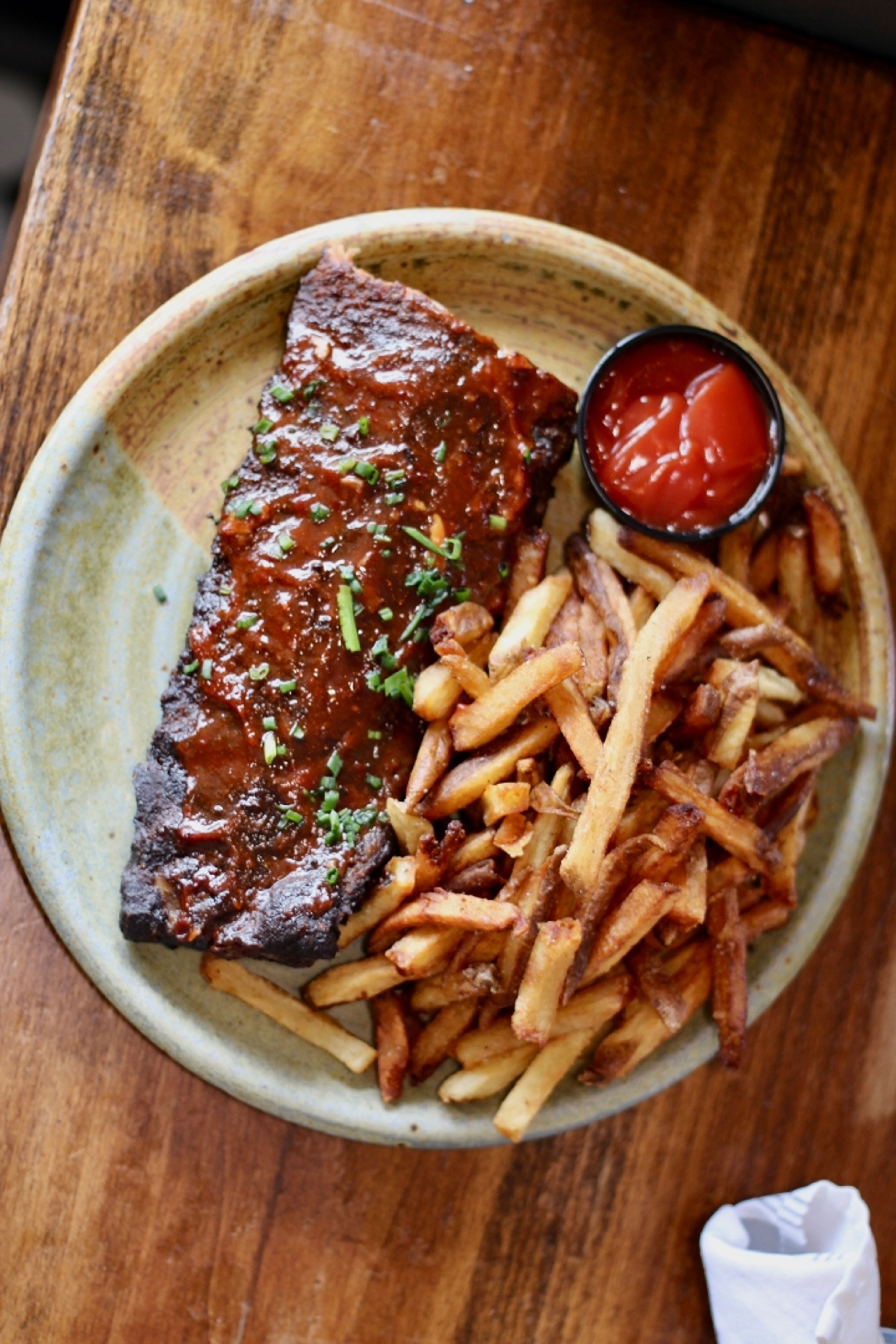 BBQ Baby Back Ribs (Half Rack).