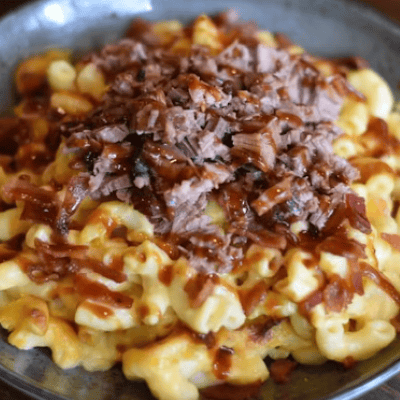 BBQ MAC & CHEESE.